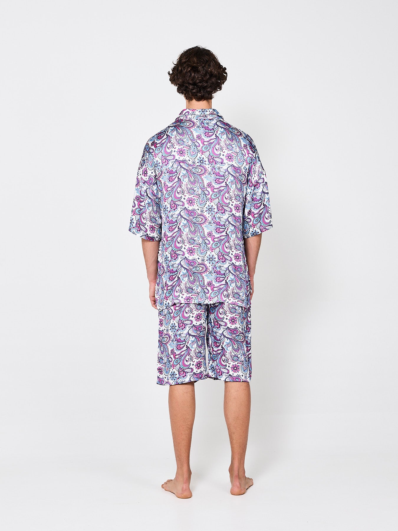 Tropical Intrigue Silk Shorts