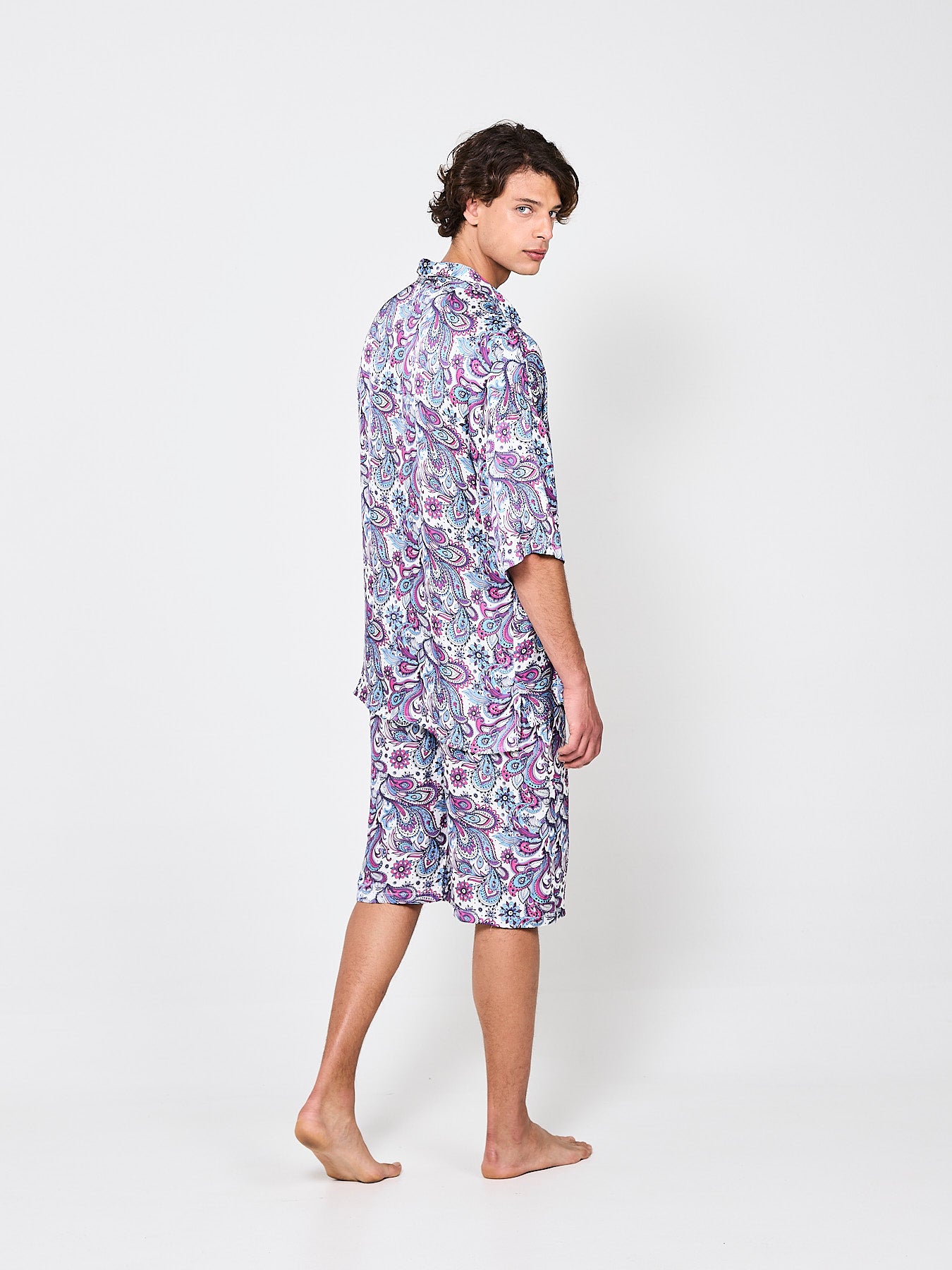 Tropical Intrigue Silk Shorts