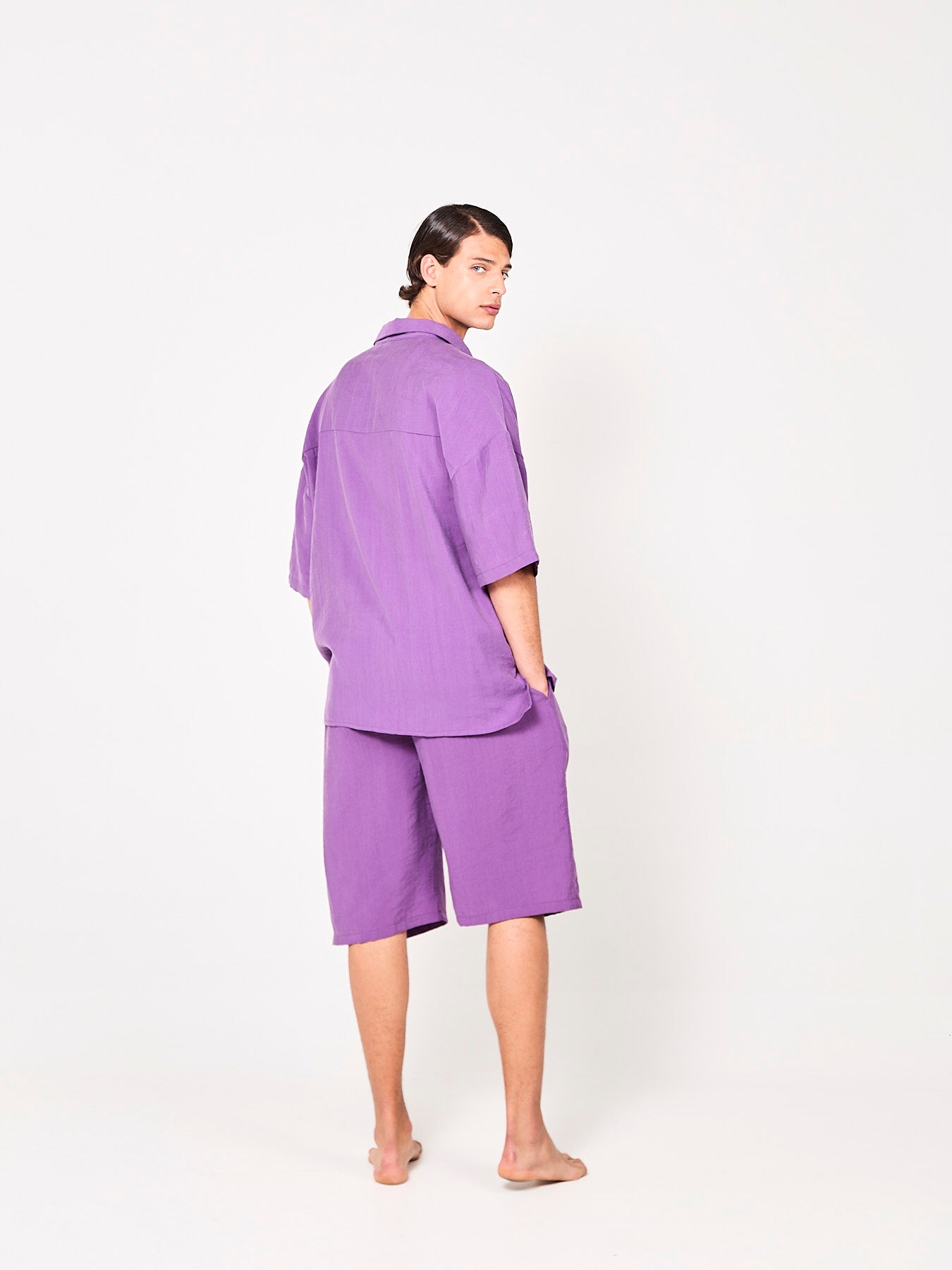 Lyocell Violet Shorts