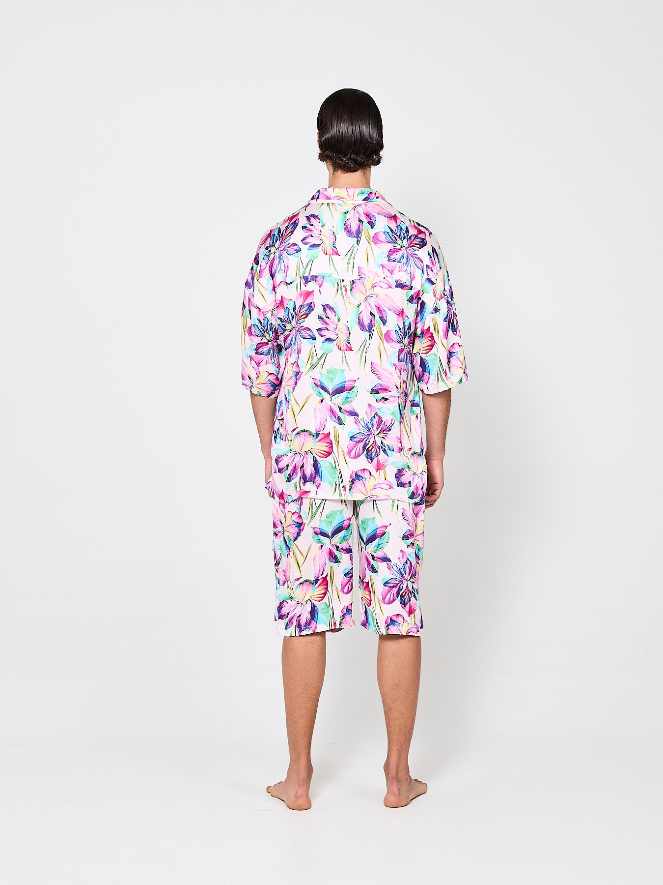 Tropical Fusion Silk Shorts
