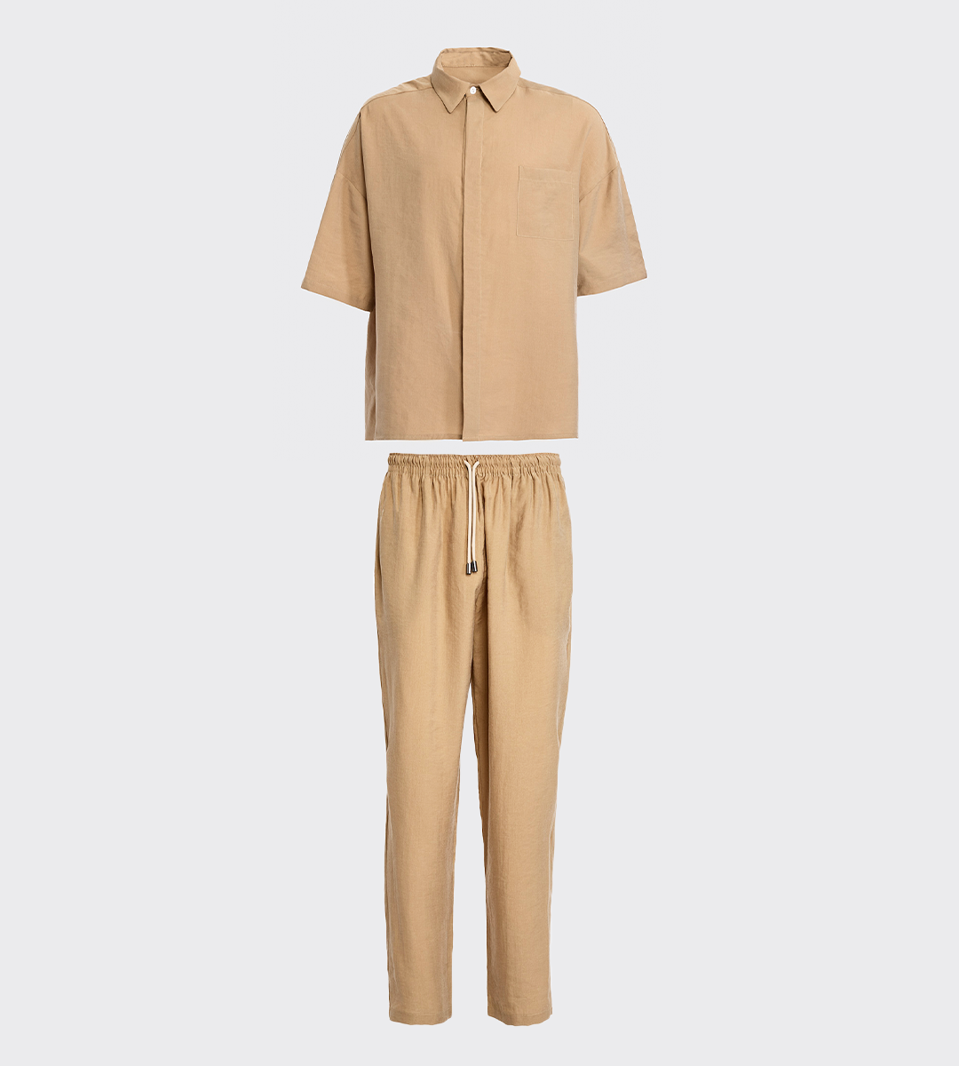 Lyocell Beige Full Outfit (Man)