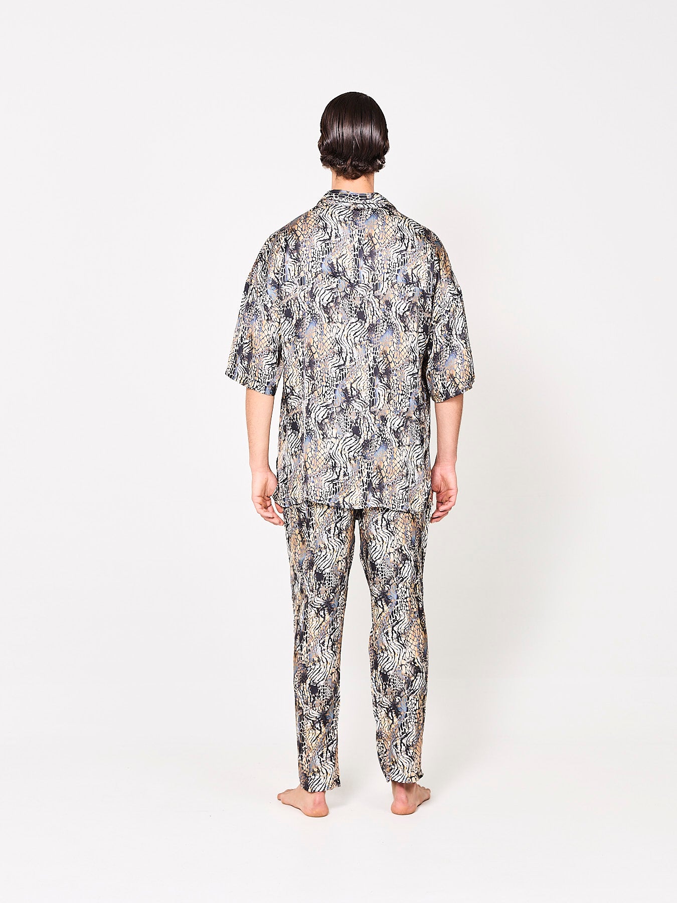 Urban Jungle Silk Shirt (Man)