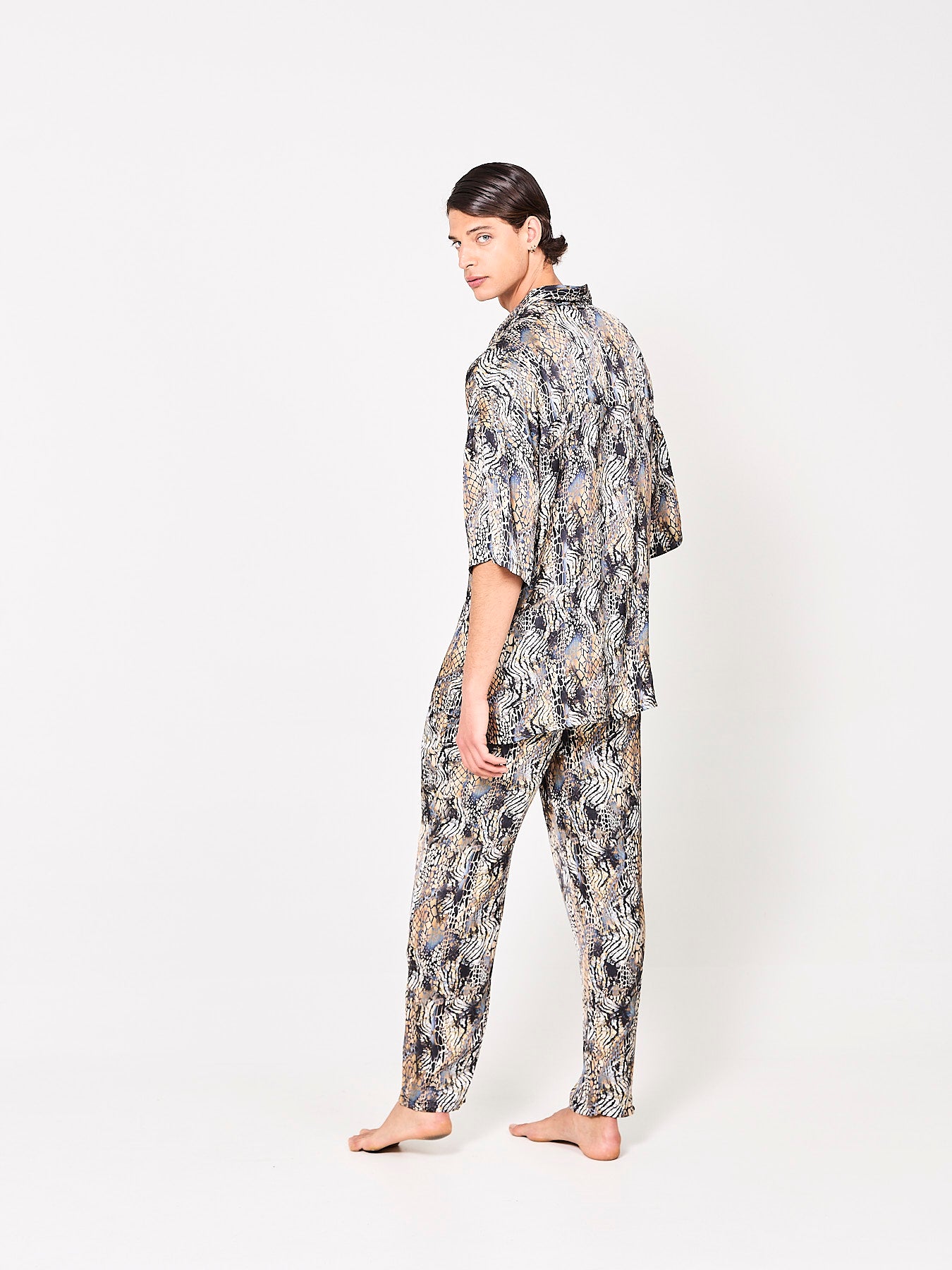 Urban Jungle Silk Shirt (Man)