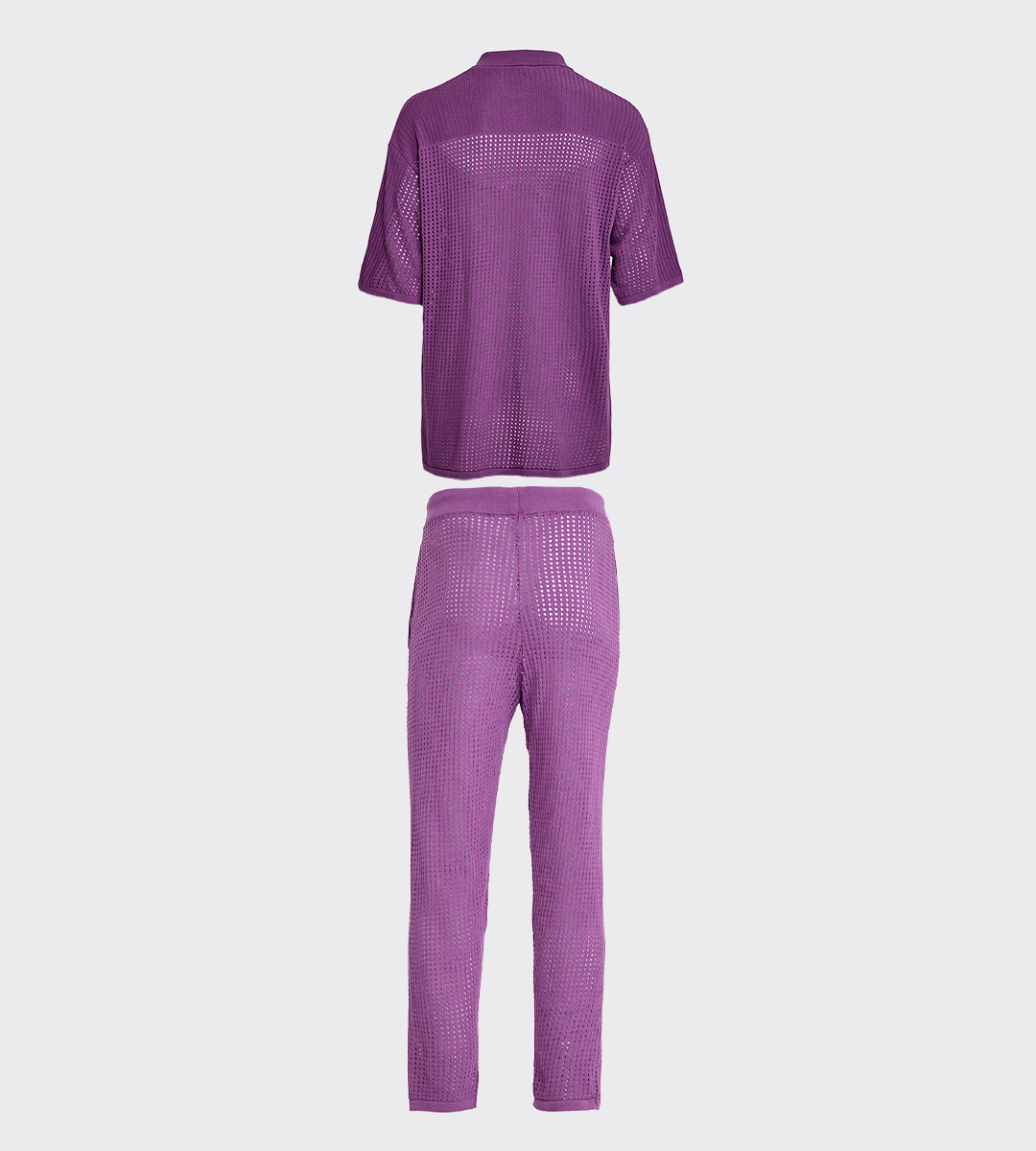 Pierced Cotton Violet Full Outfit (Woman)