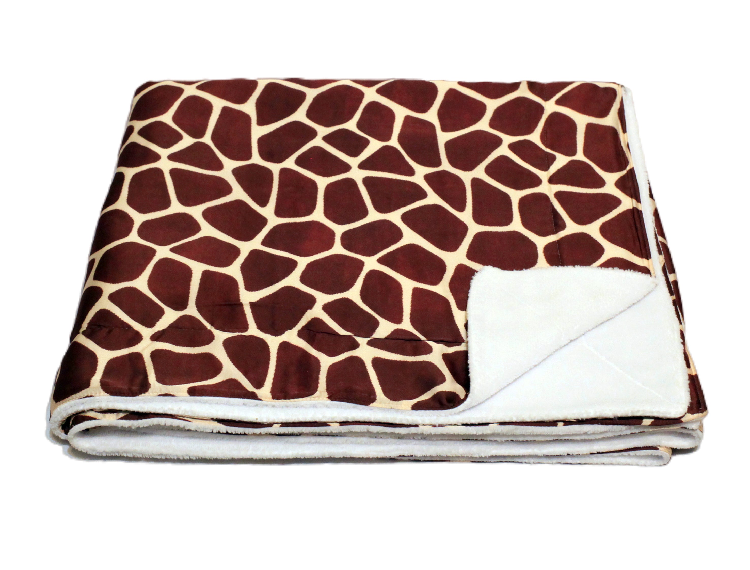 Giraffe Hexagon Silk Towel