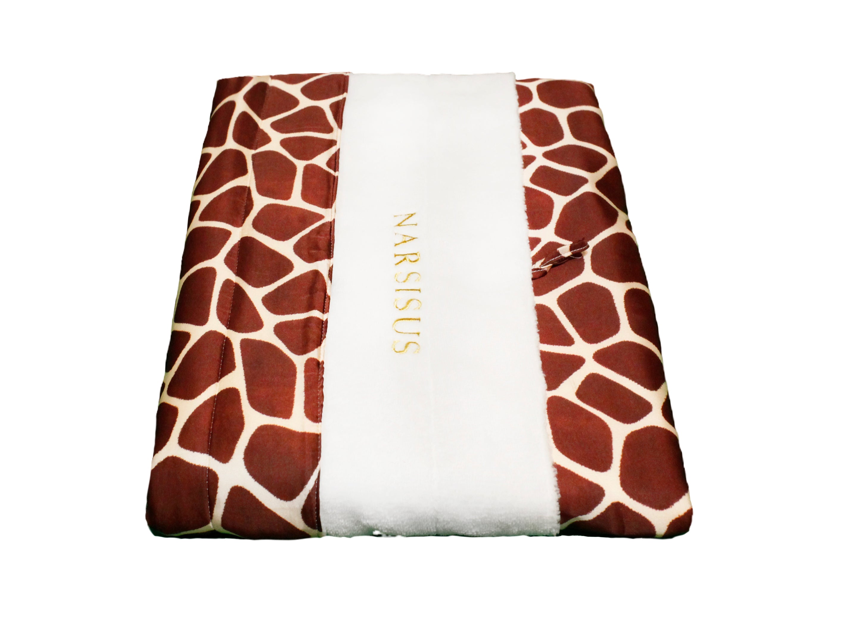 Giraffe Hexagon Silk Towel