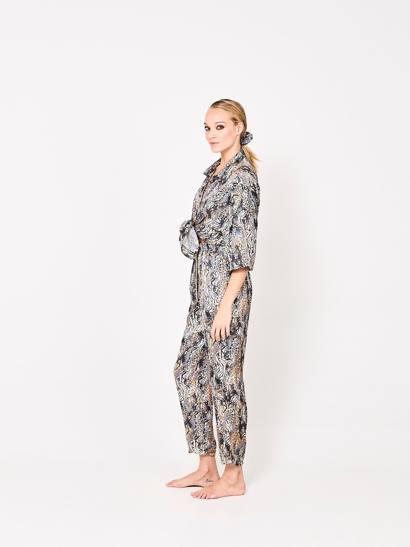 Urban Jungle Silk Shirt (Woman)