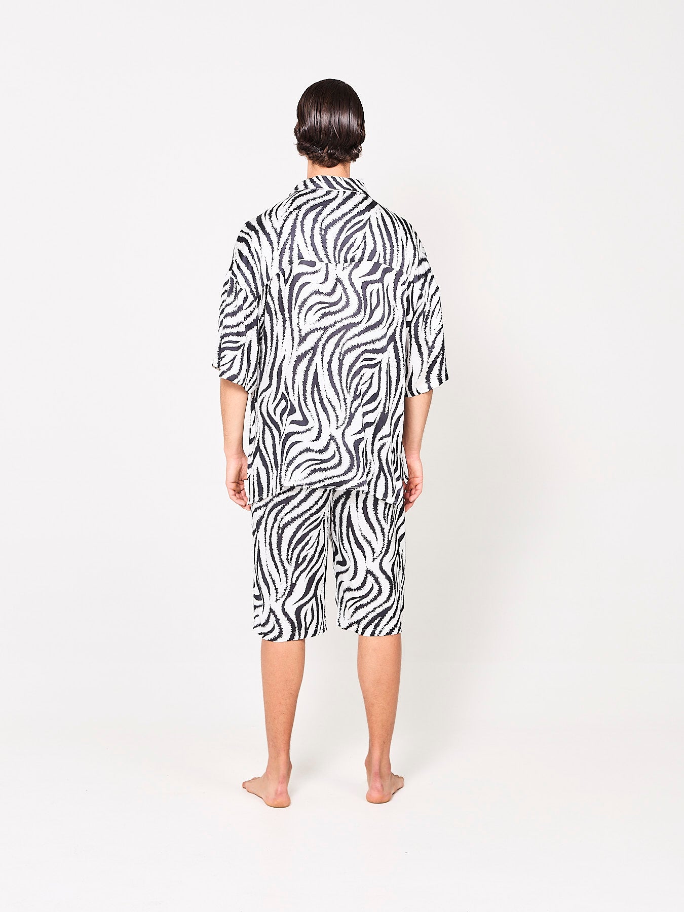 Zebra Zen Silk Shirt (Man)