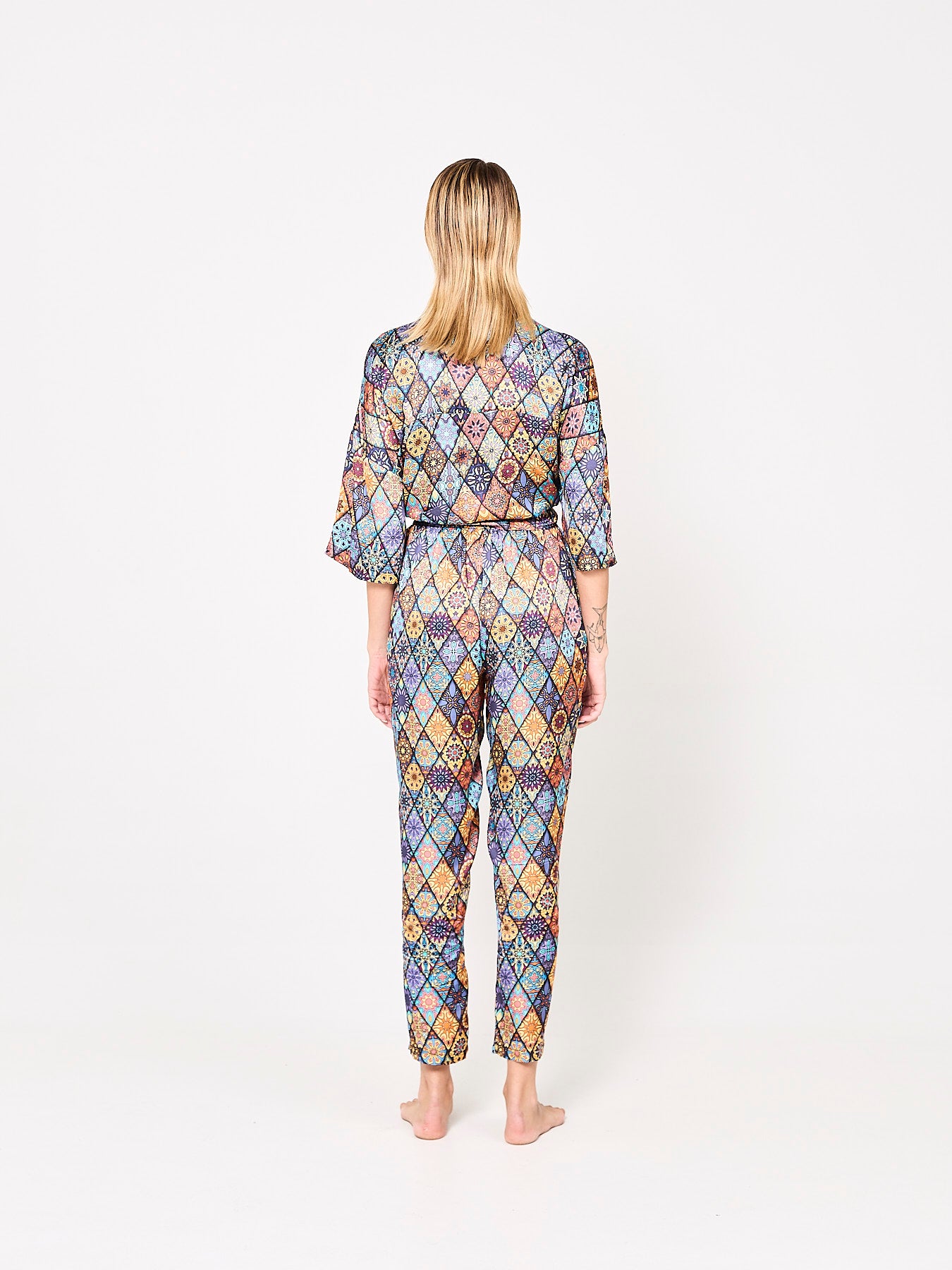 Mosaique Majesty Silk Shirt (Woman)