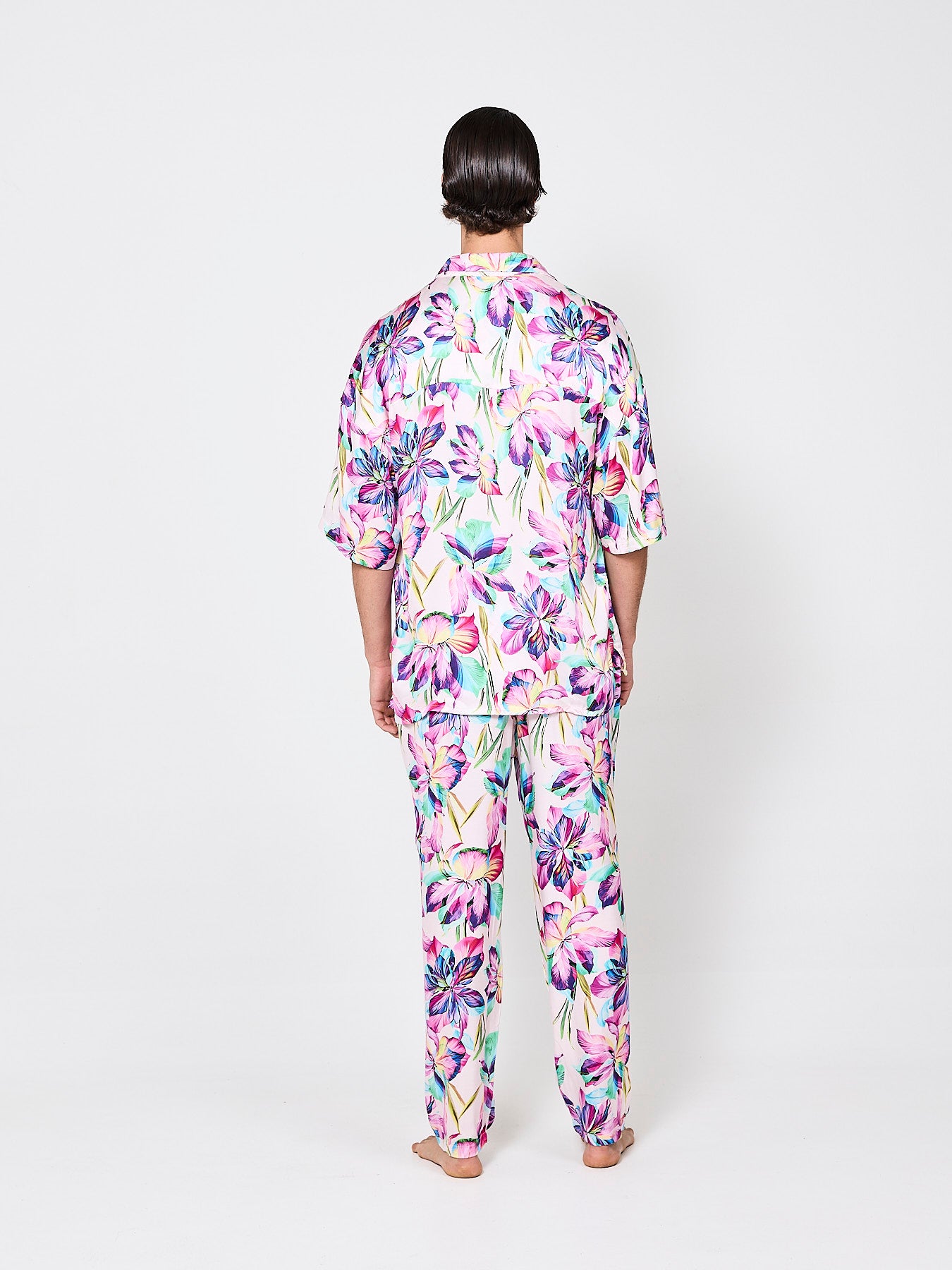 Tropical Fusion Silk Shirt (Man)