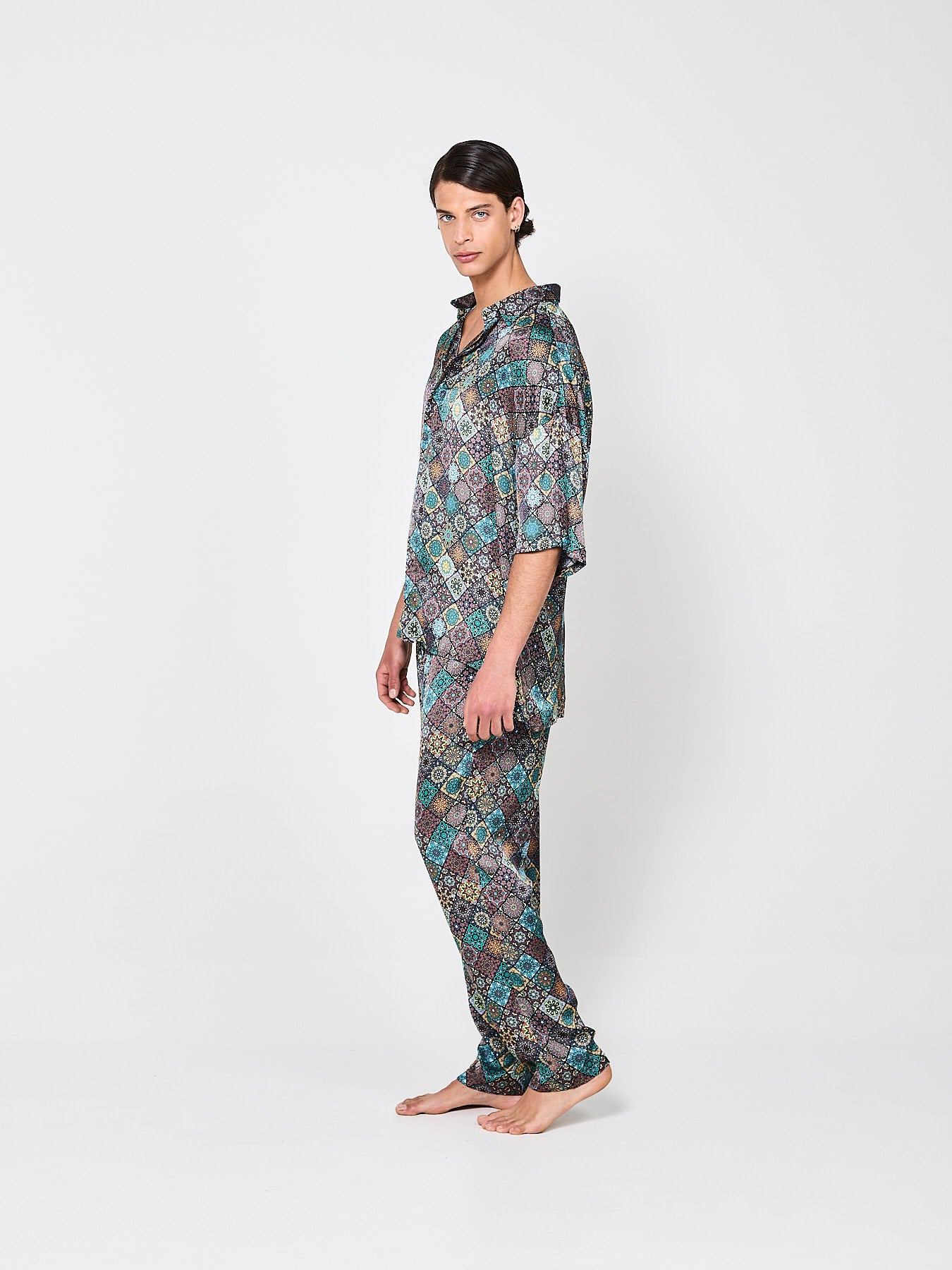 Baroque Mosaique Silk Full Outfit (Man)