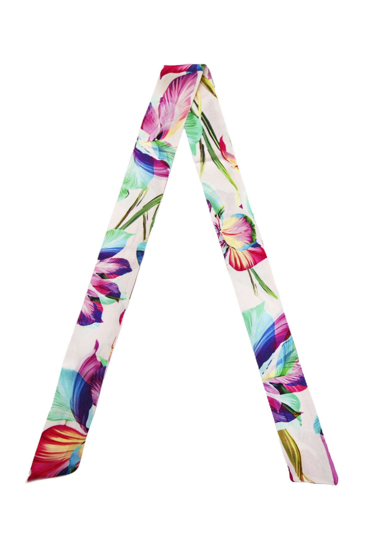 Tropical Fusion Silk Foulard