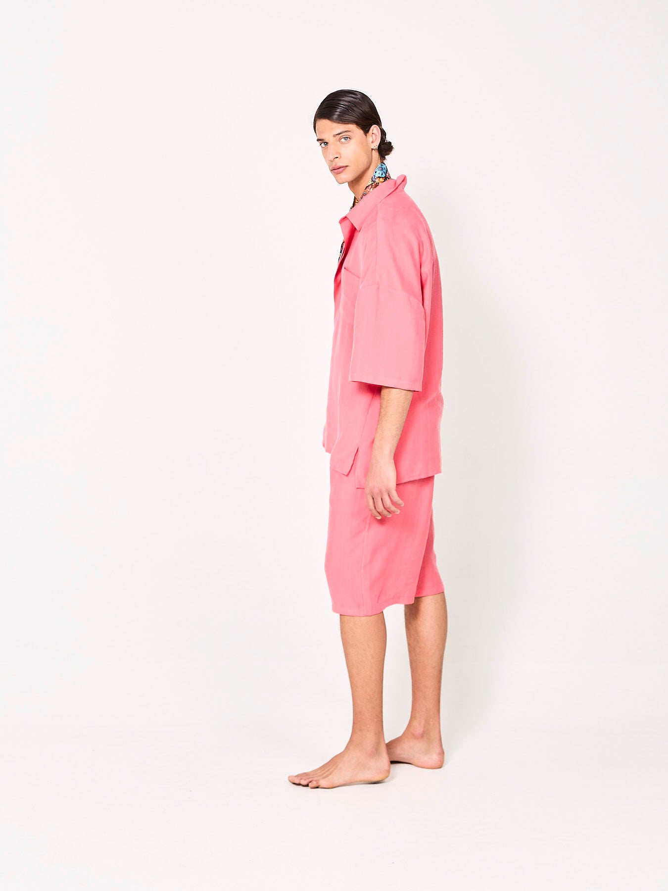 Lyocell Coral Shorts