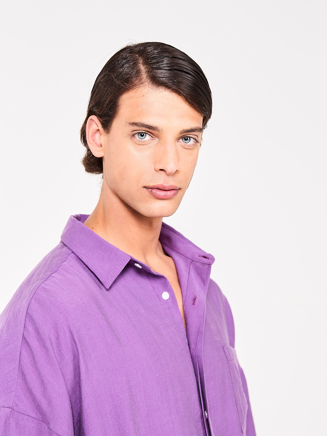 Lyocell Violet Shirt