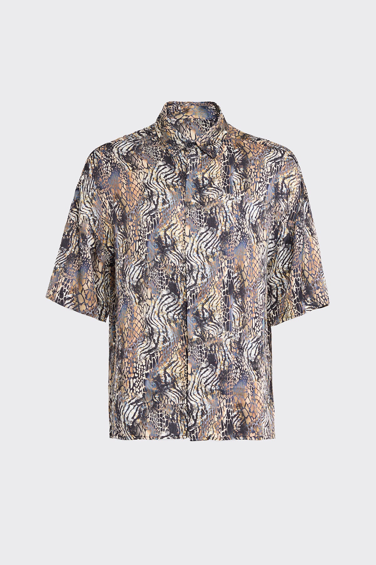 Urban Jungle Silk Shirt (Man)