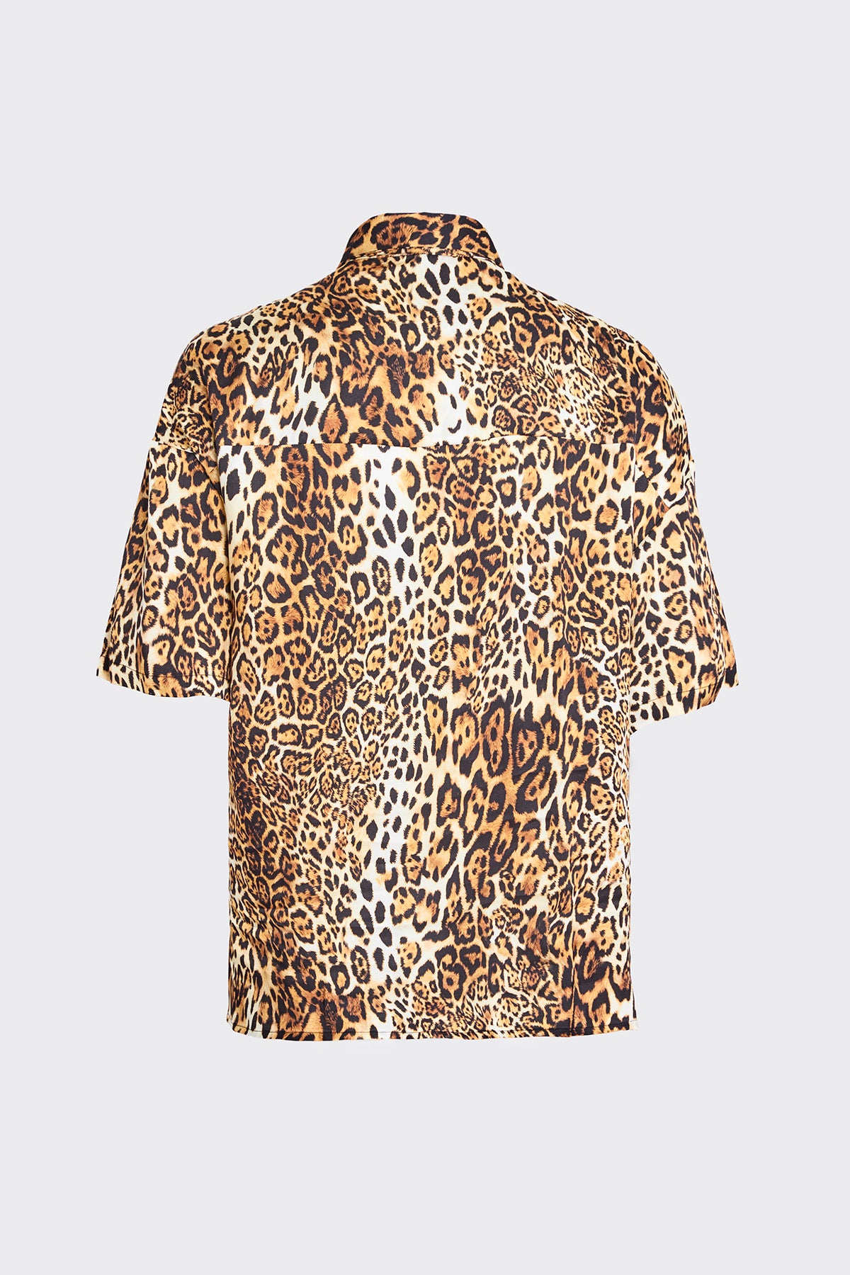 Lush Leopard Silk Shirt (Woman)