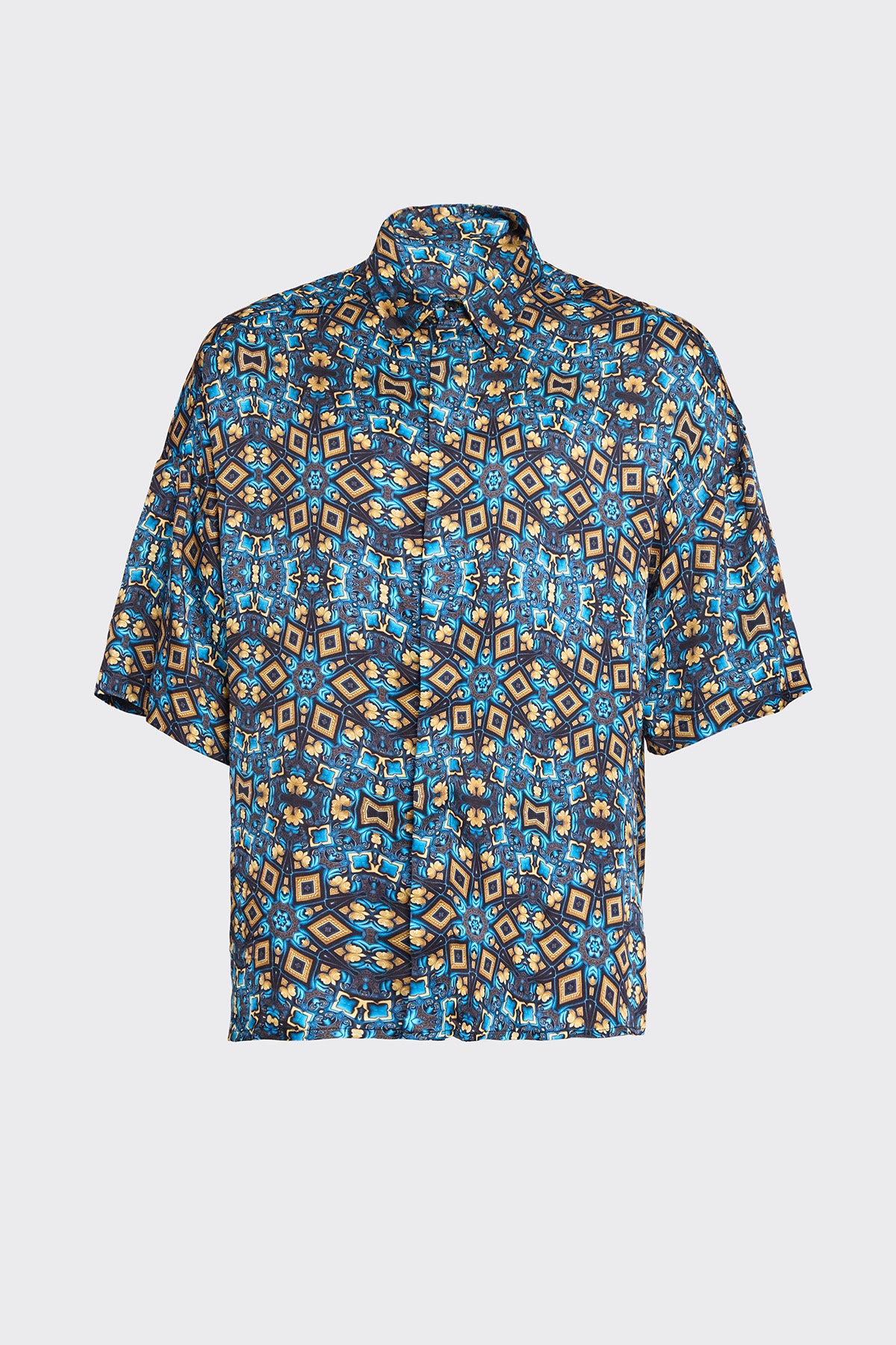 Vanity Vortex Silk Shirt (Man)