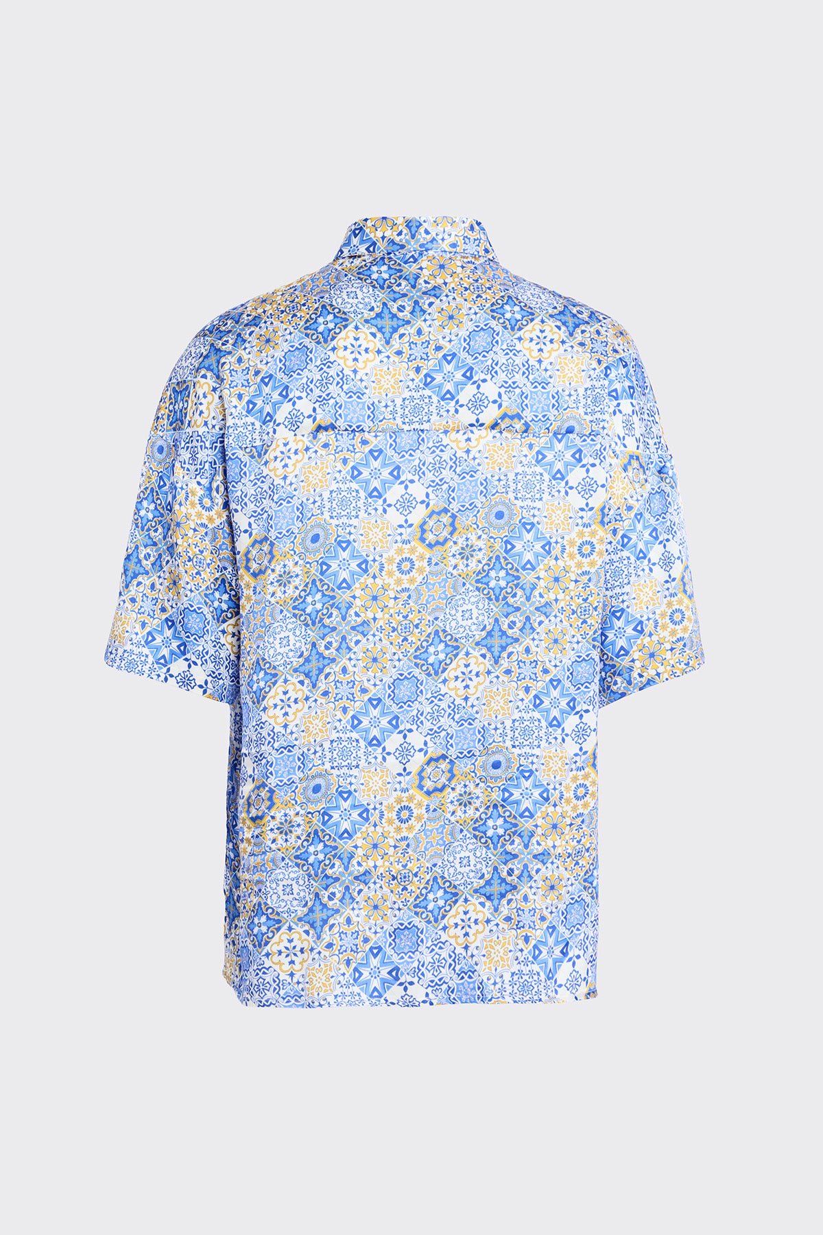 Amalfi Mosaique Silk Shirt (Man)