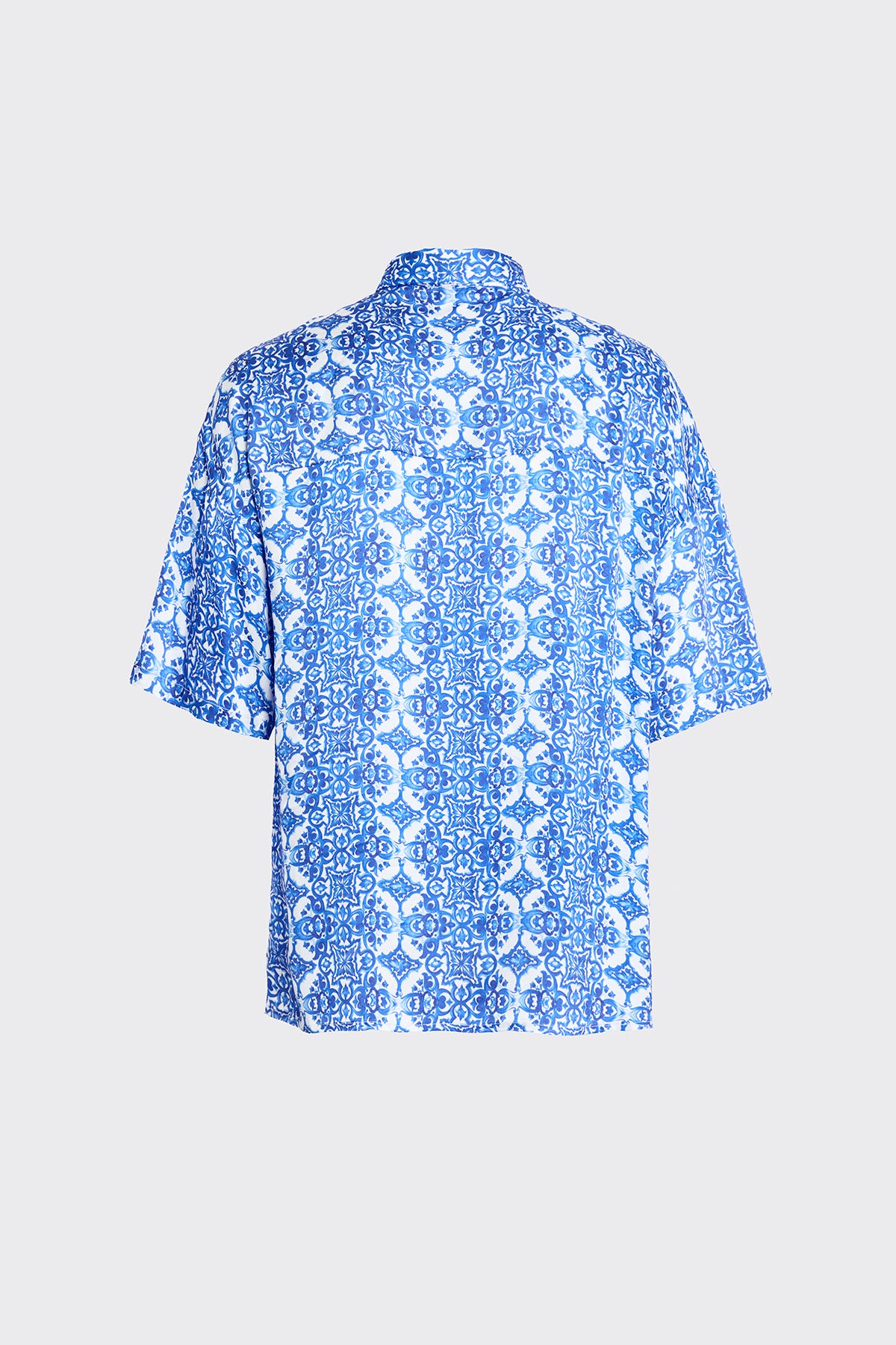 Majolica Capri Silk Shirt (Man)