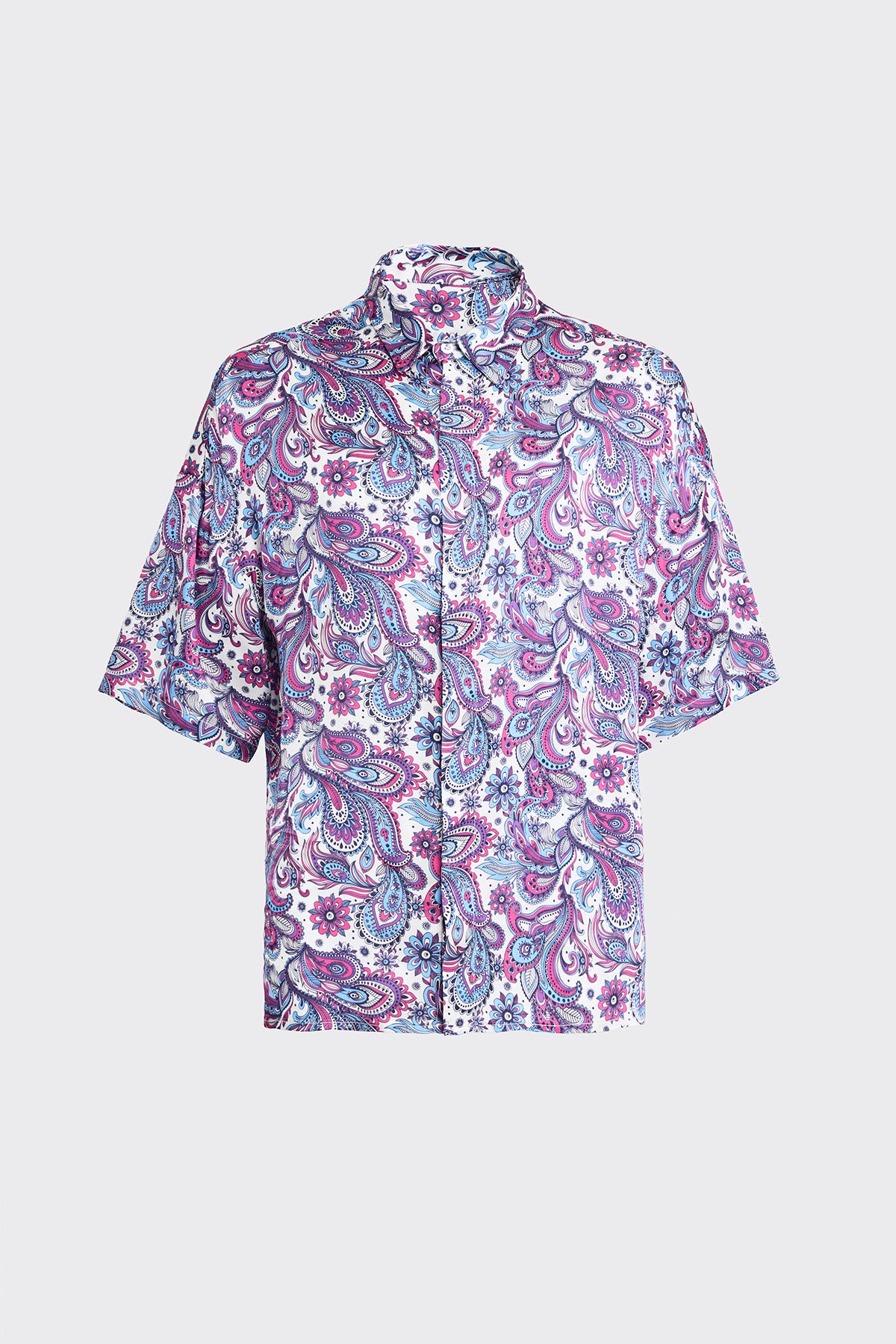 Tropical Intrigue Silk Shirt (Man)