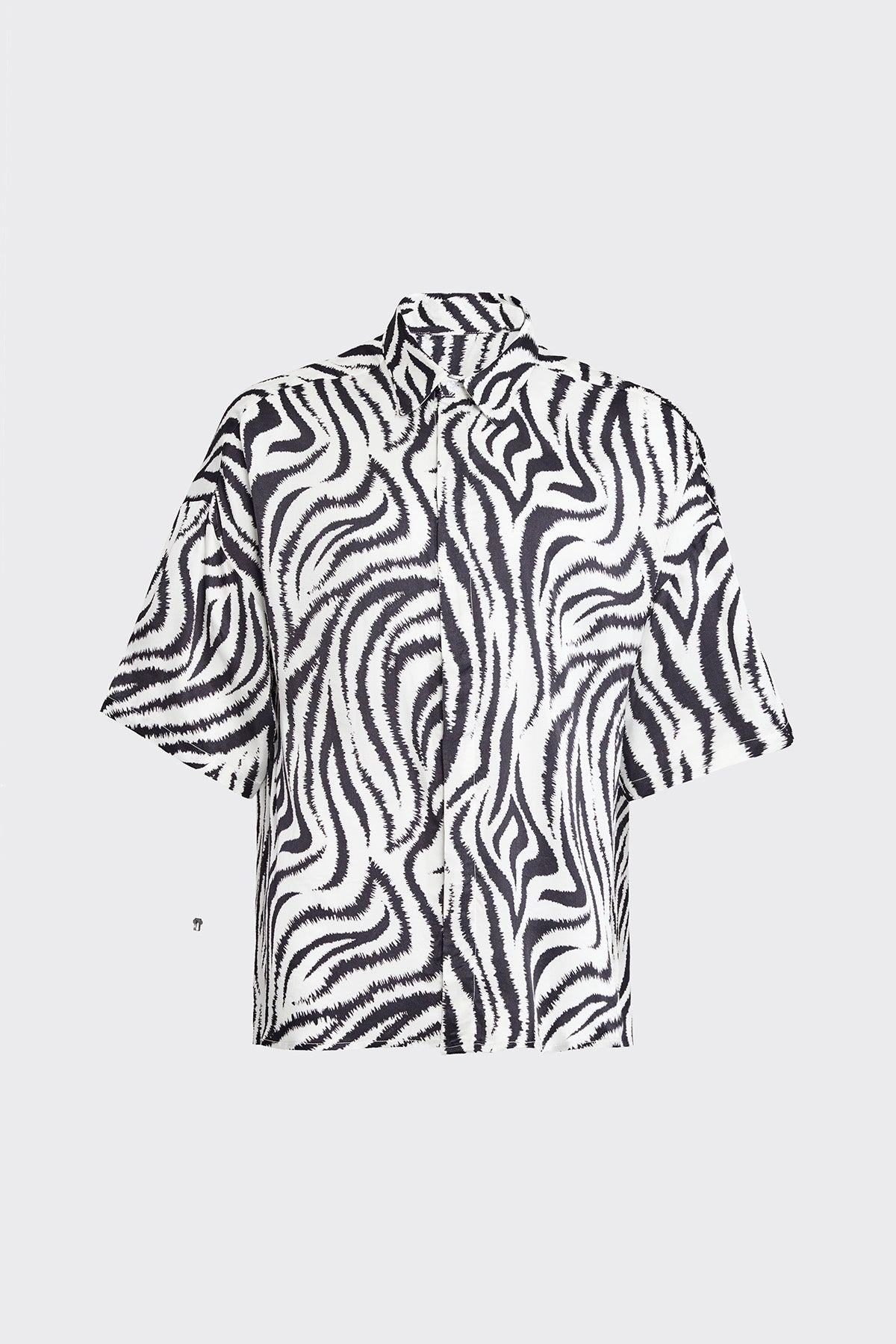 Zebra Zen Silk Shirt (Man)