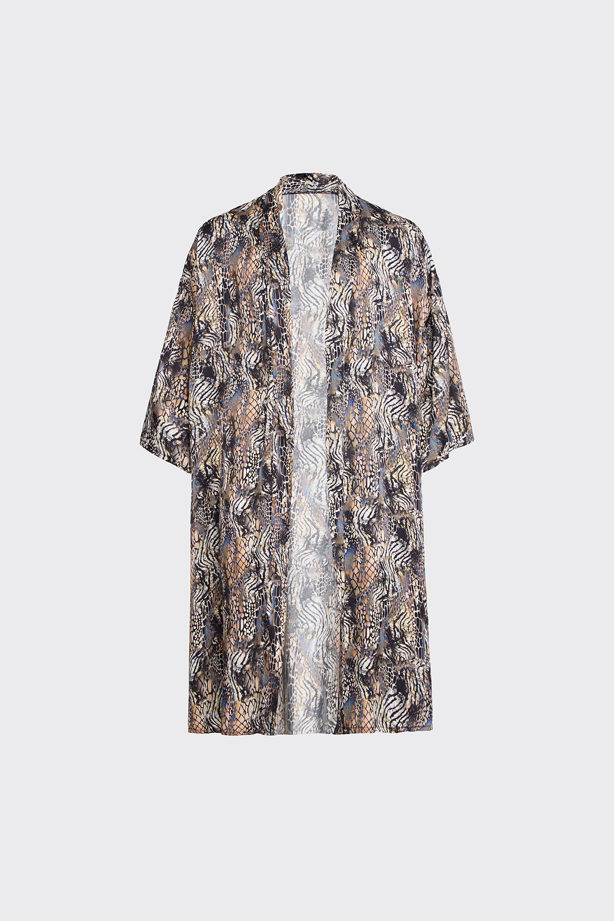 Urban Jungle Silk Kimono (Man)