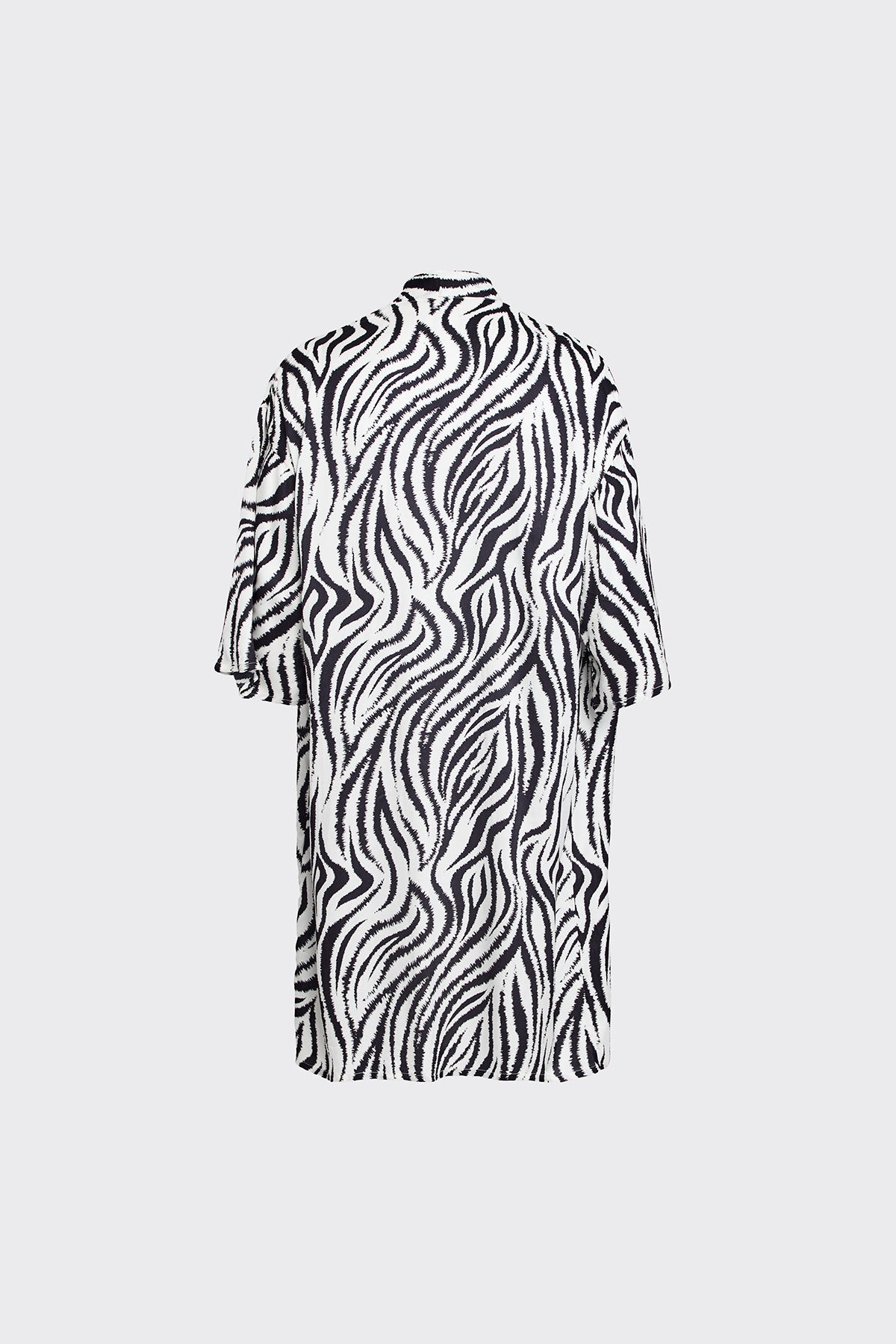 Zebra Zen Silk Kimono (Woman)