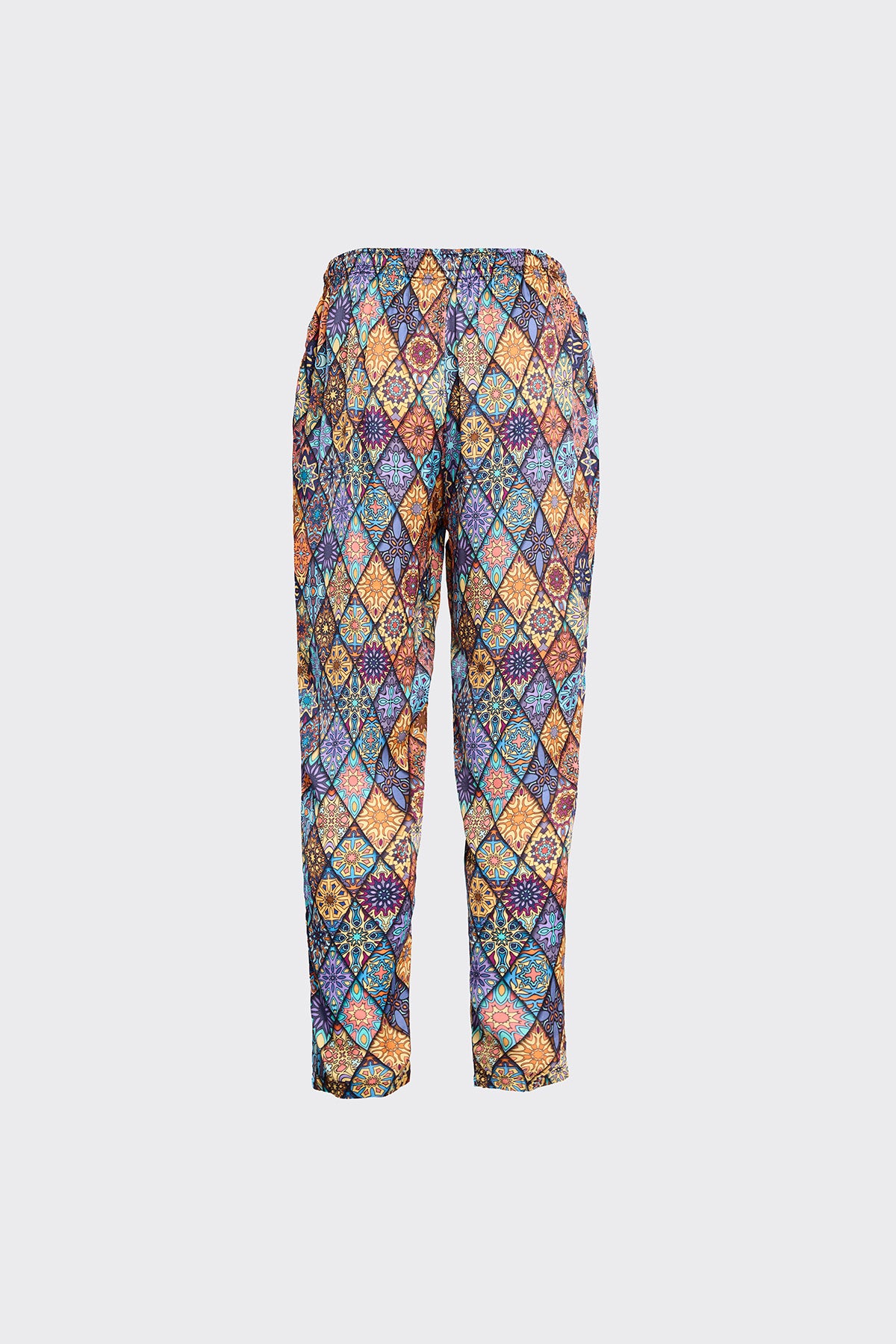 Mosaique Majesty Silk Trousers