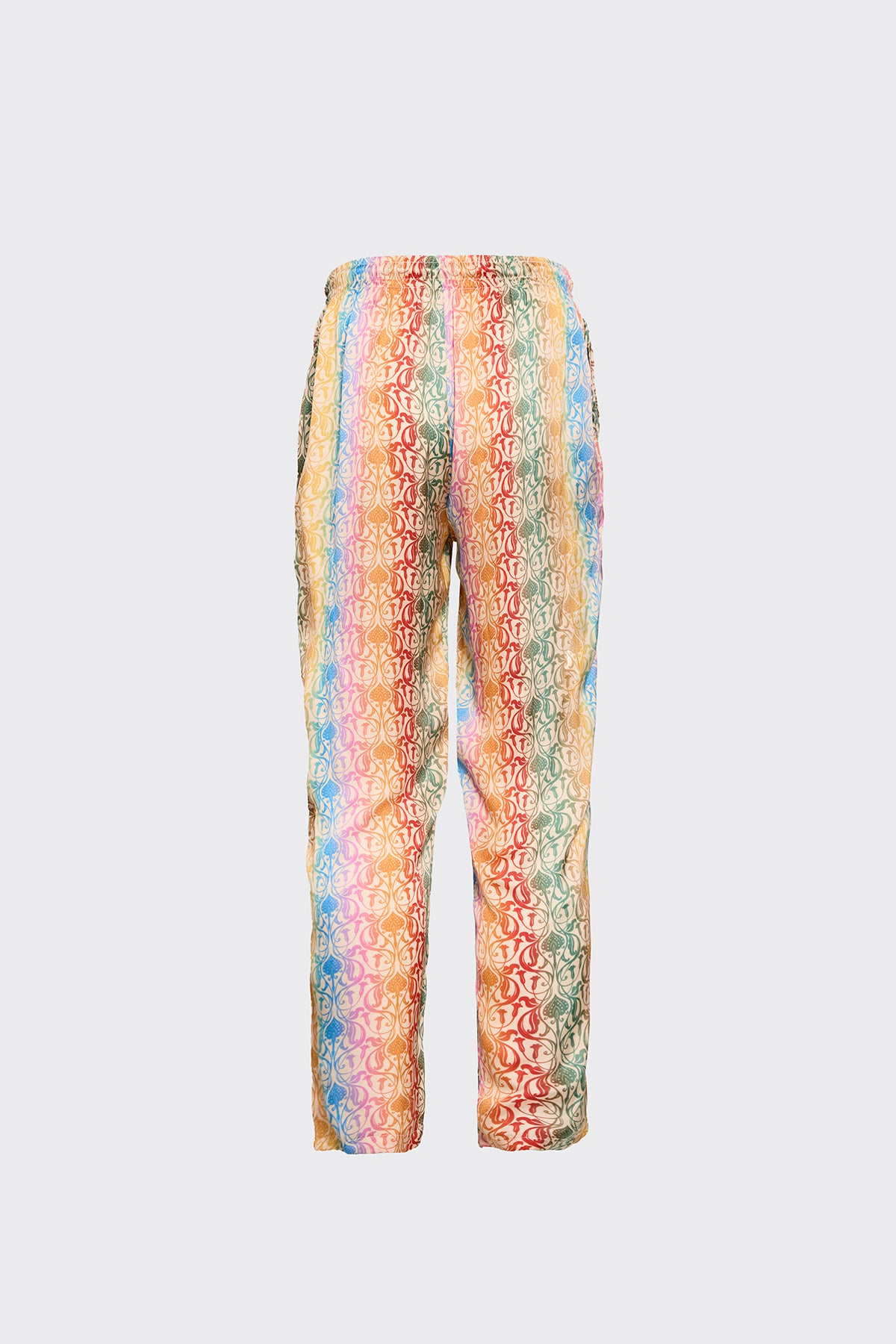 Nice Rainbow Silk Trousers