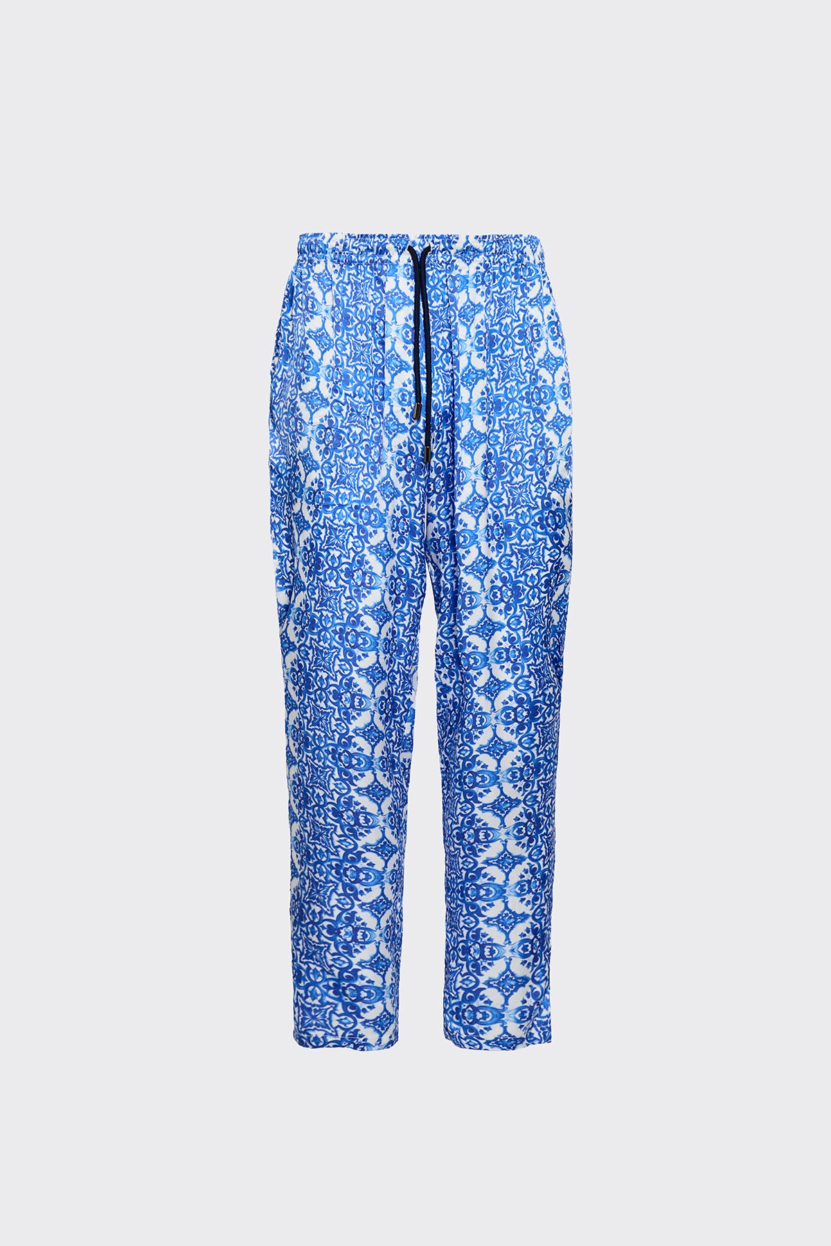 Majolica Capri Silk Trousers