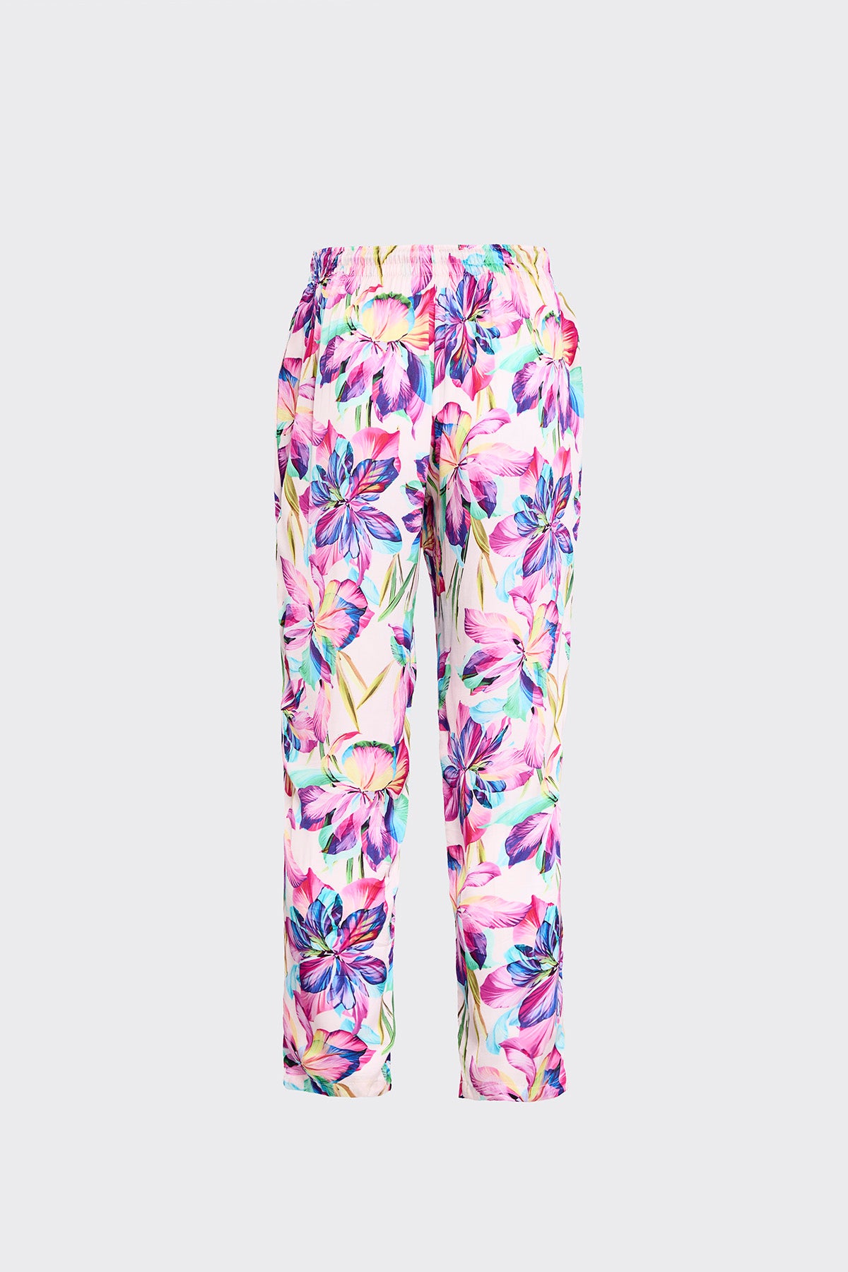 Tropical Fusion Silk Trousers