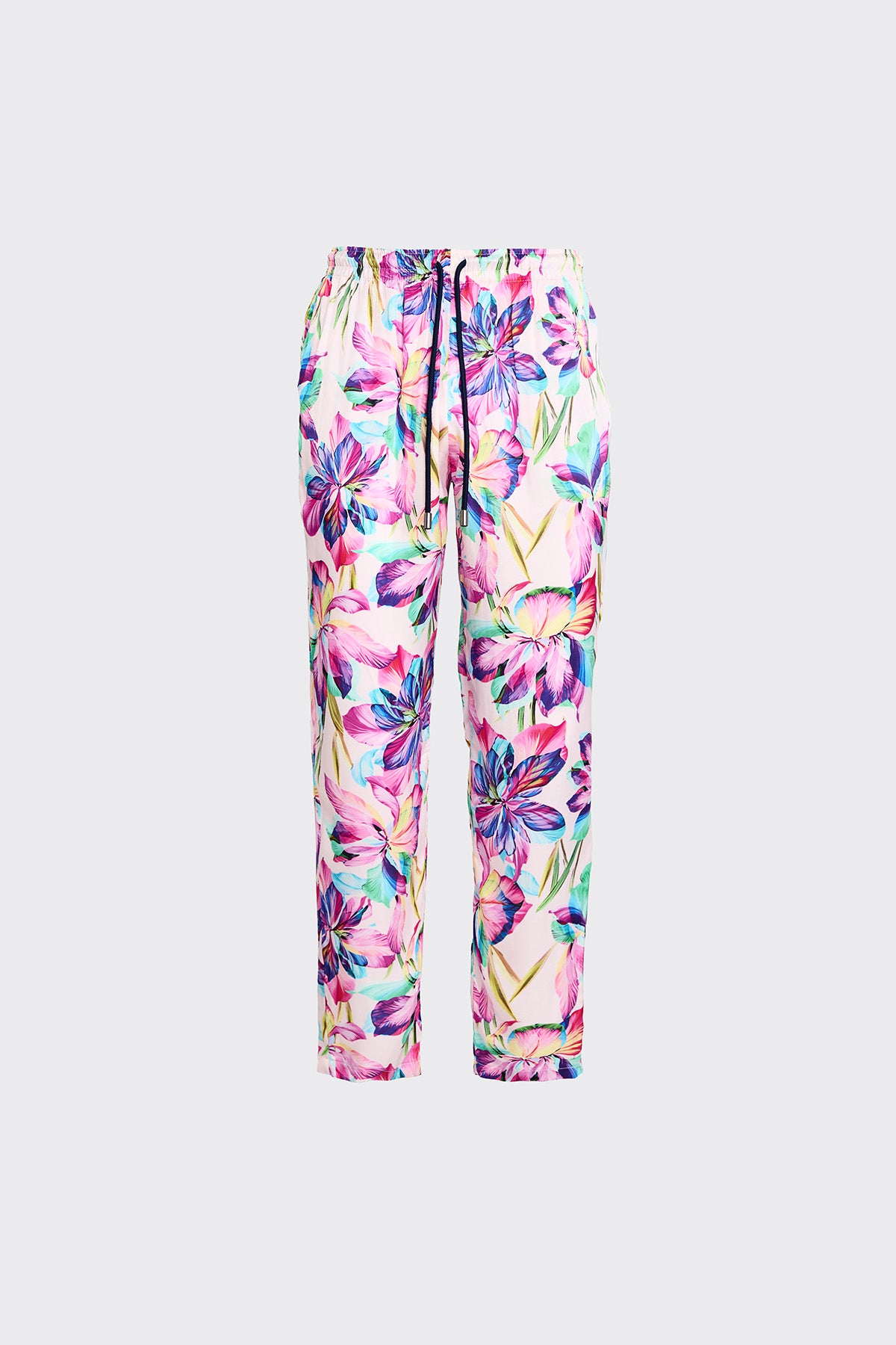 Tropical Fusion Silk Trousers