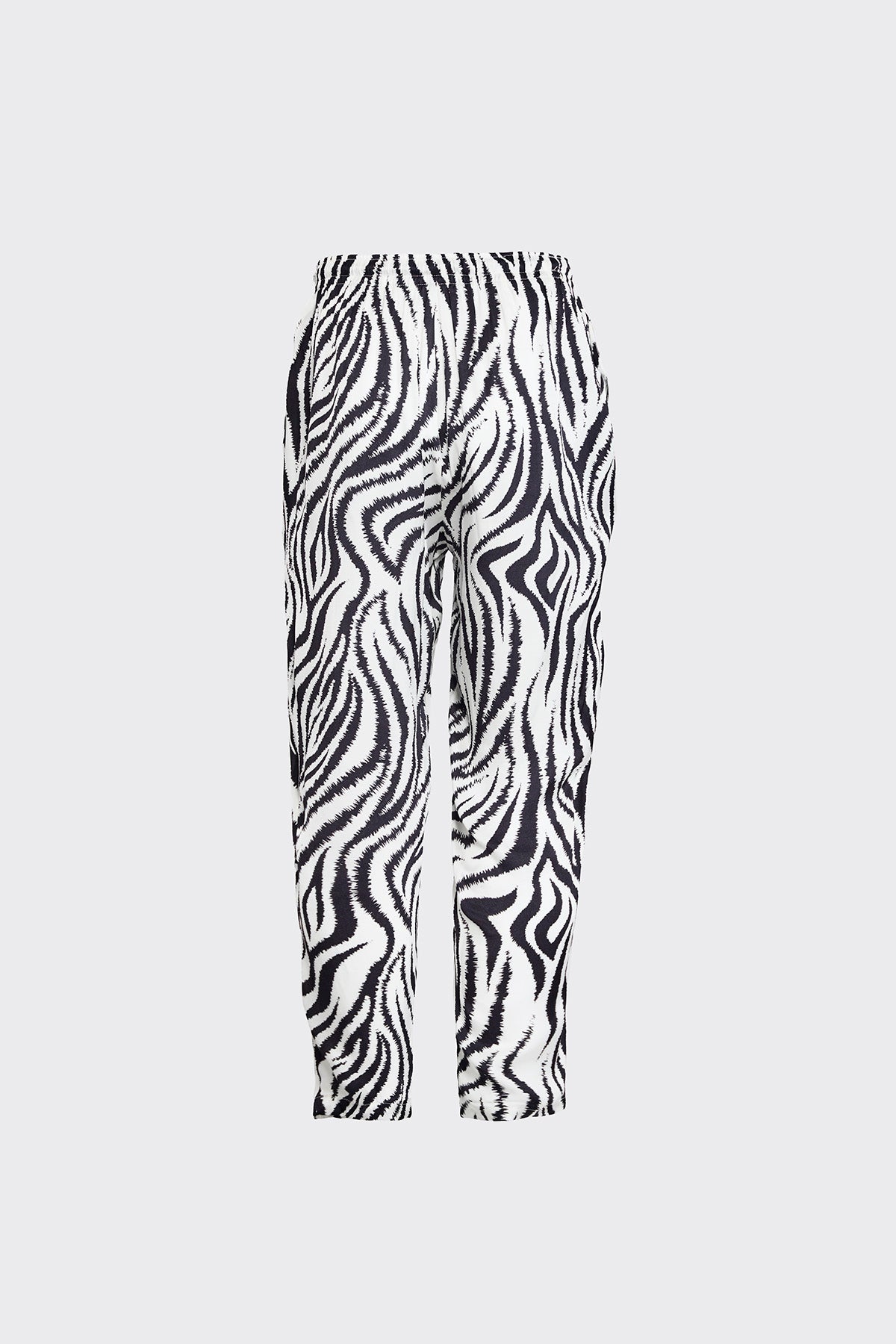 Zebra Zen Silk Trousers