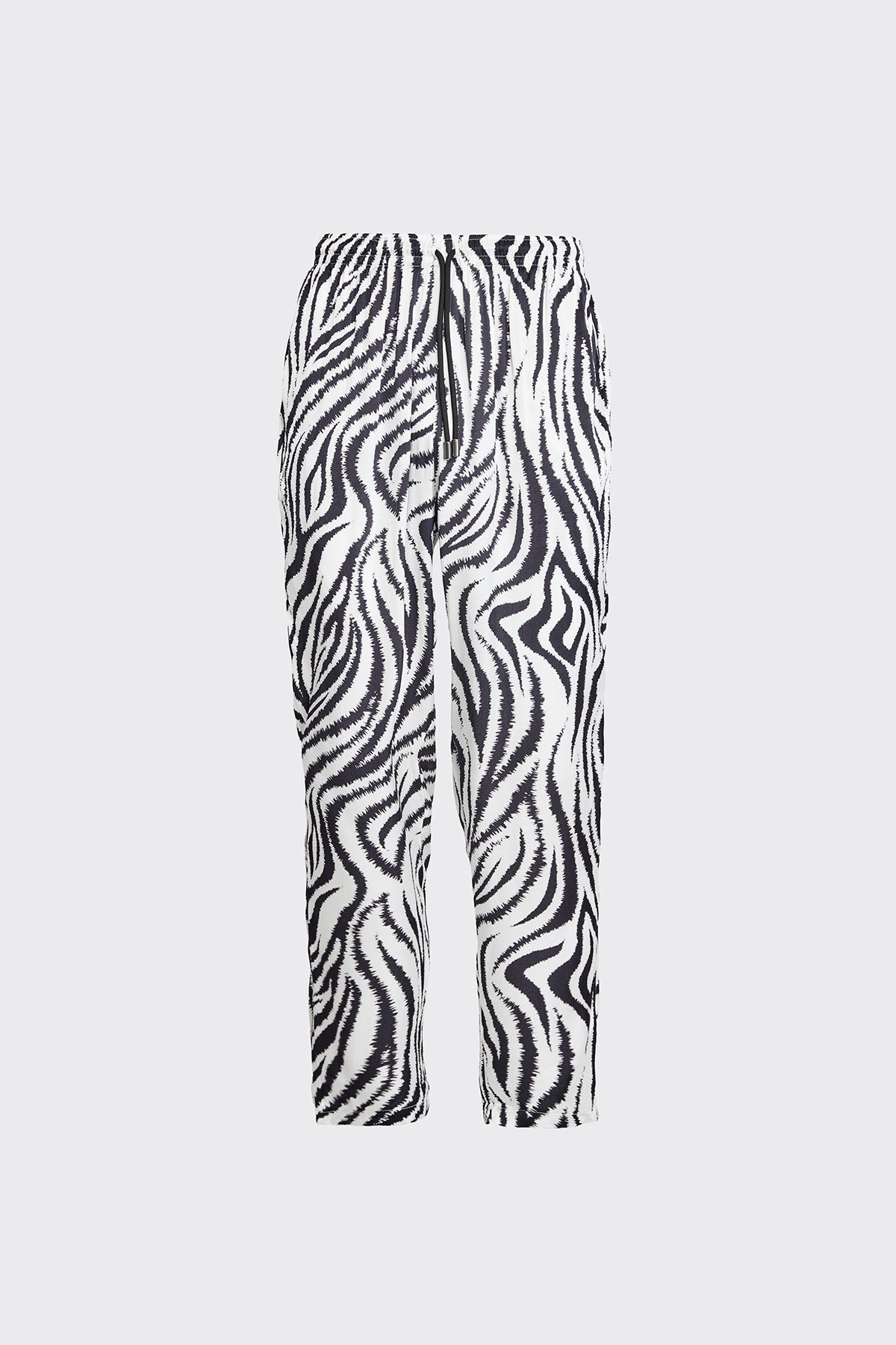 Zebra Zen Silk Trousers