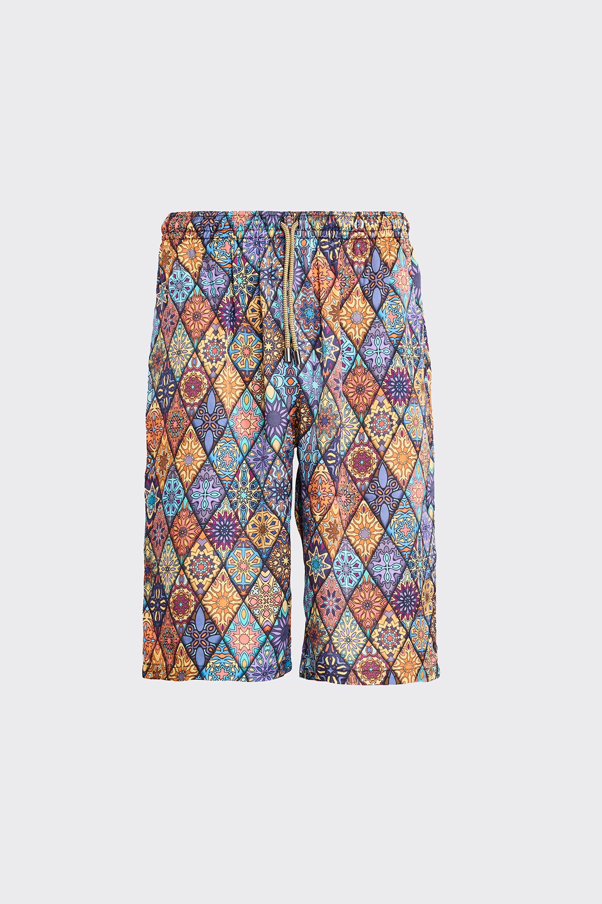 Mosaique Majesty Silk Shorts