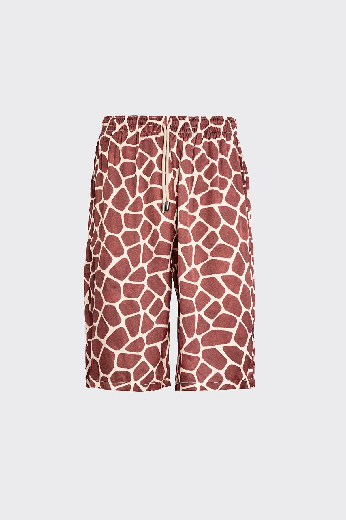 Giraffe Hexagon Silk Shorts