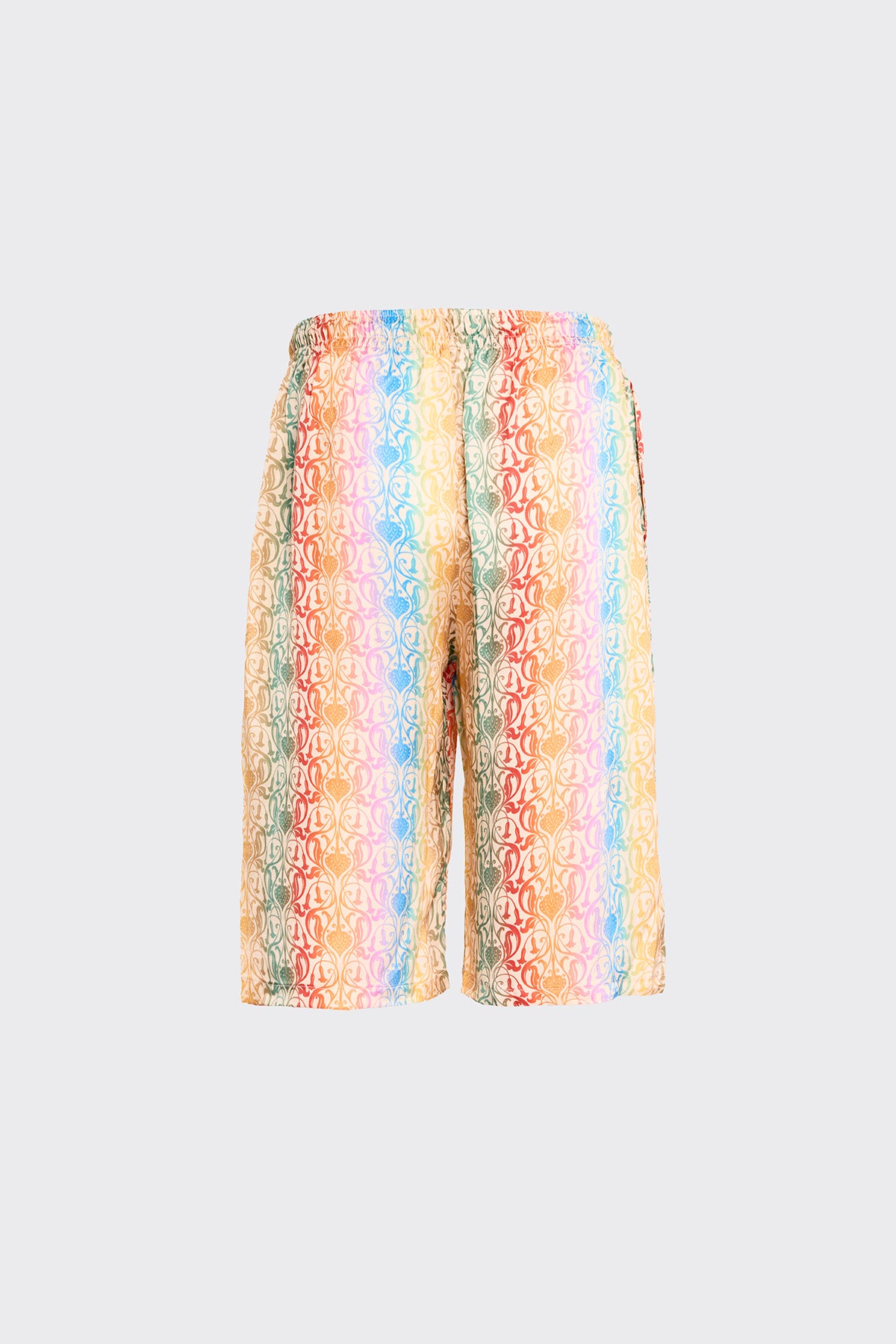 Nice Rainbow Silk Shorts