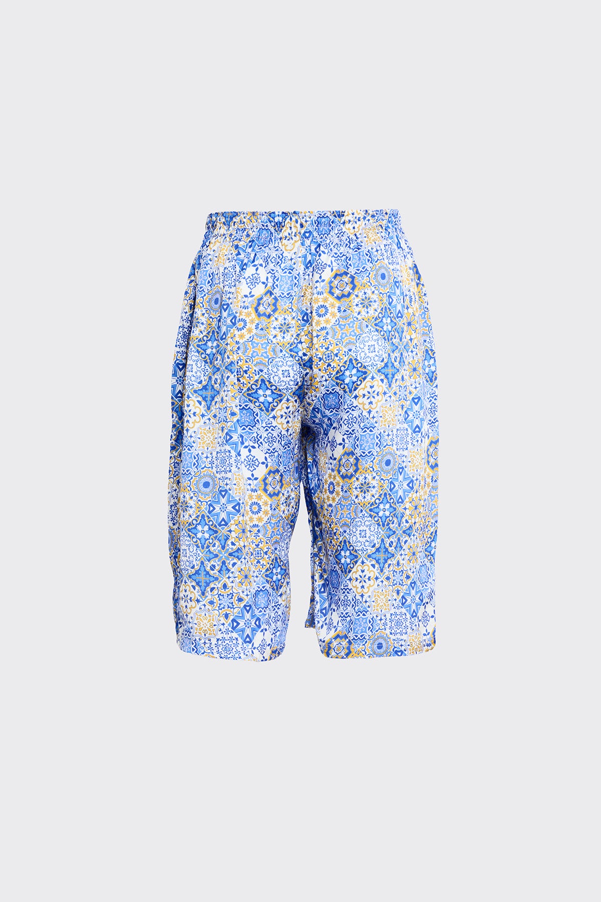 Amalfi Mosaique Silk Shorts