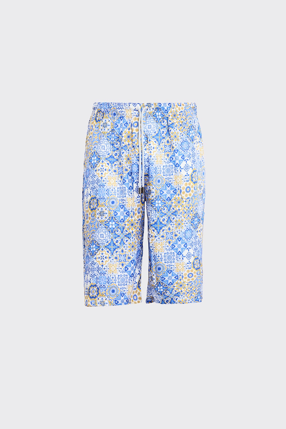 Amalfi Mosaique Silk Shorts