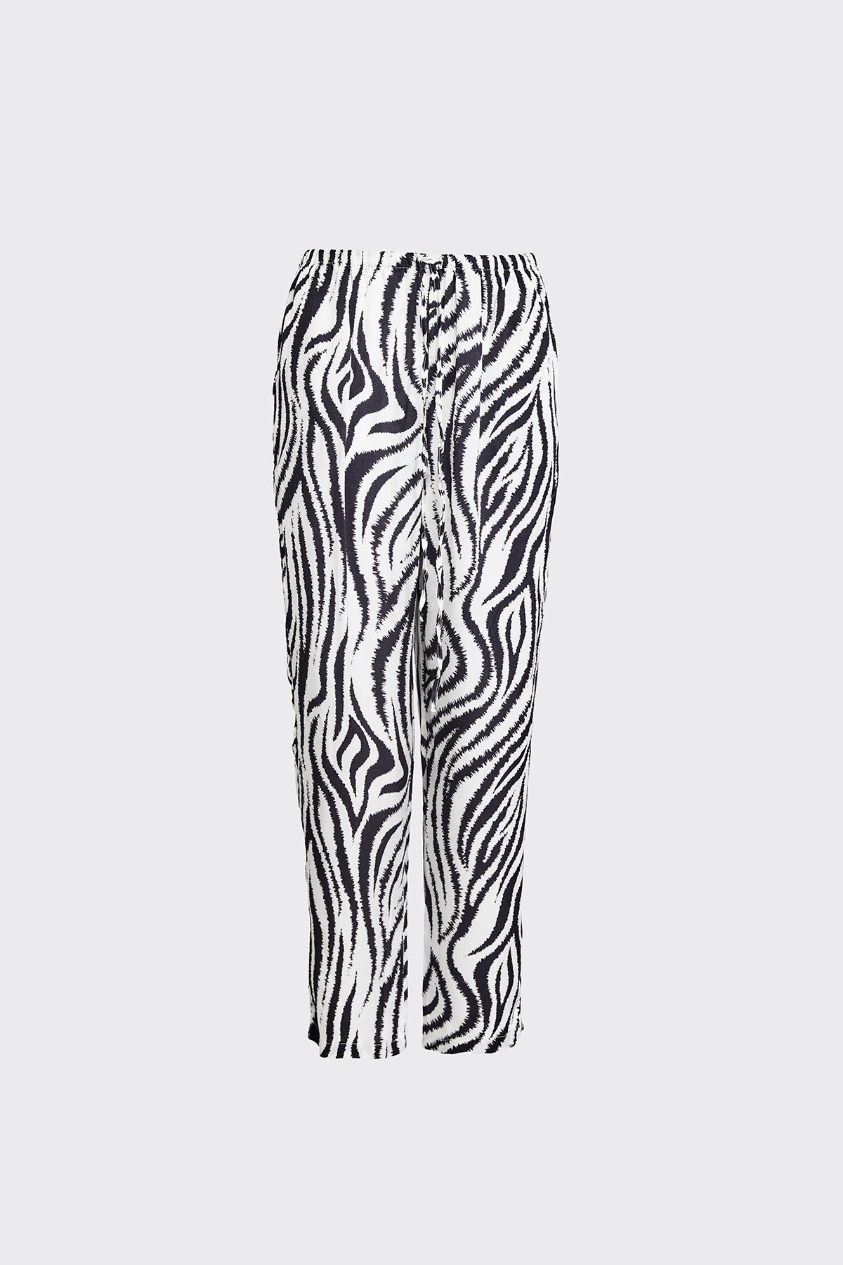 Zebra Zen Silk Trousers (Woman)