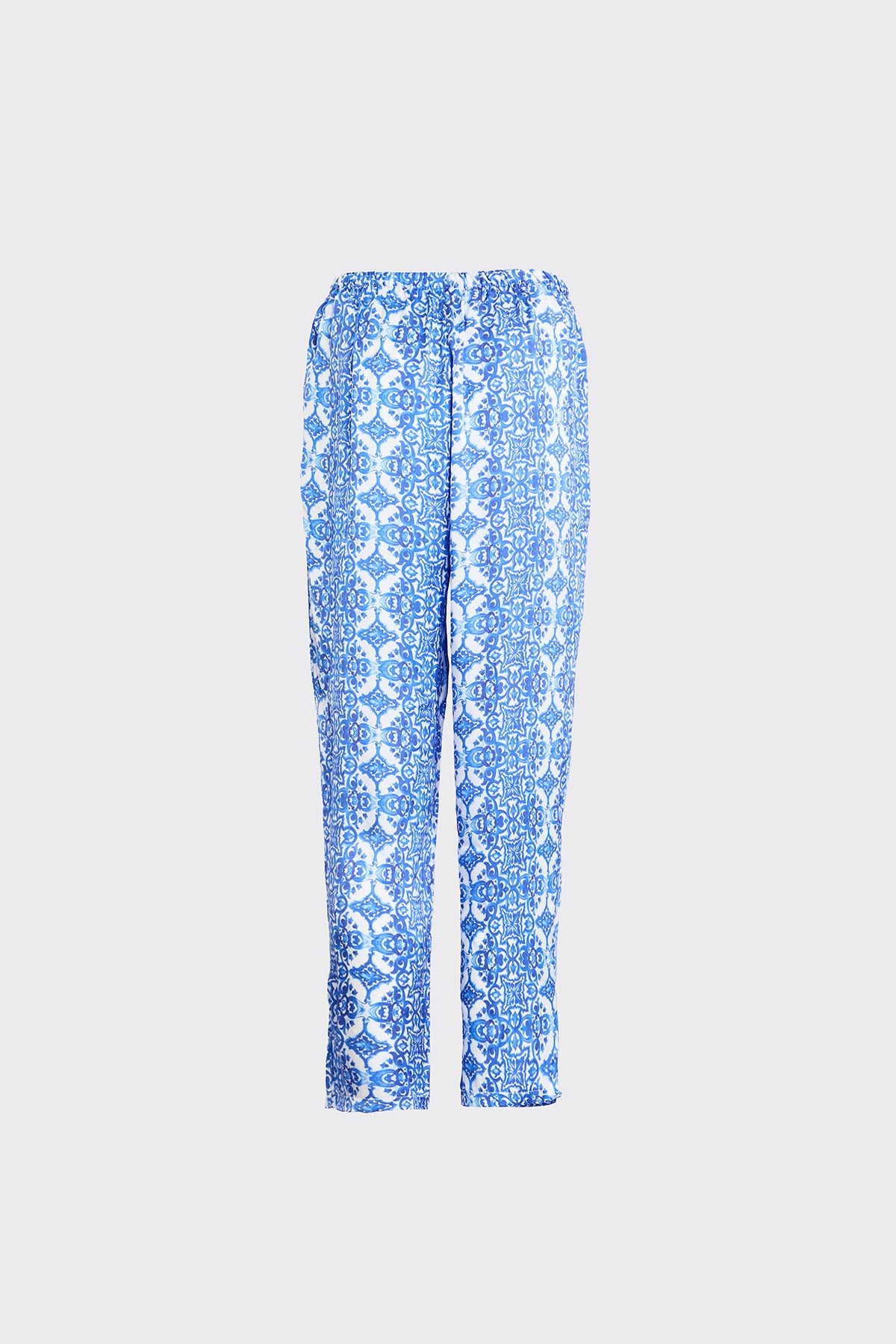 Majolica Capri Silk Trousers (Woman)