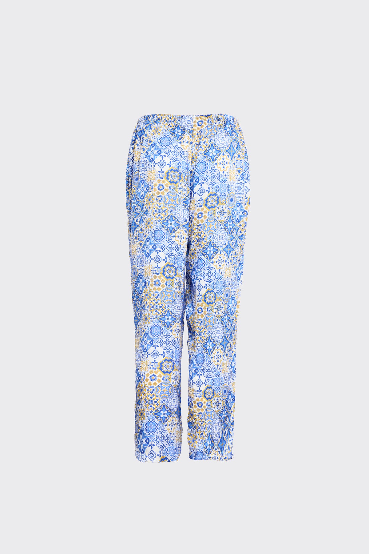 Amalfi Mosaique Silk Trousers (Woman)