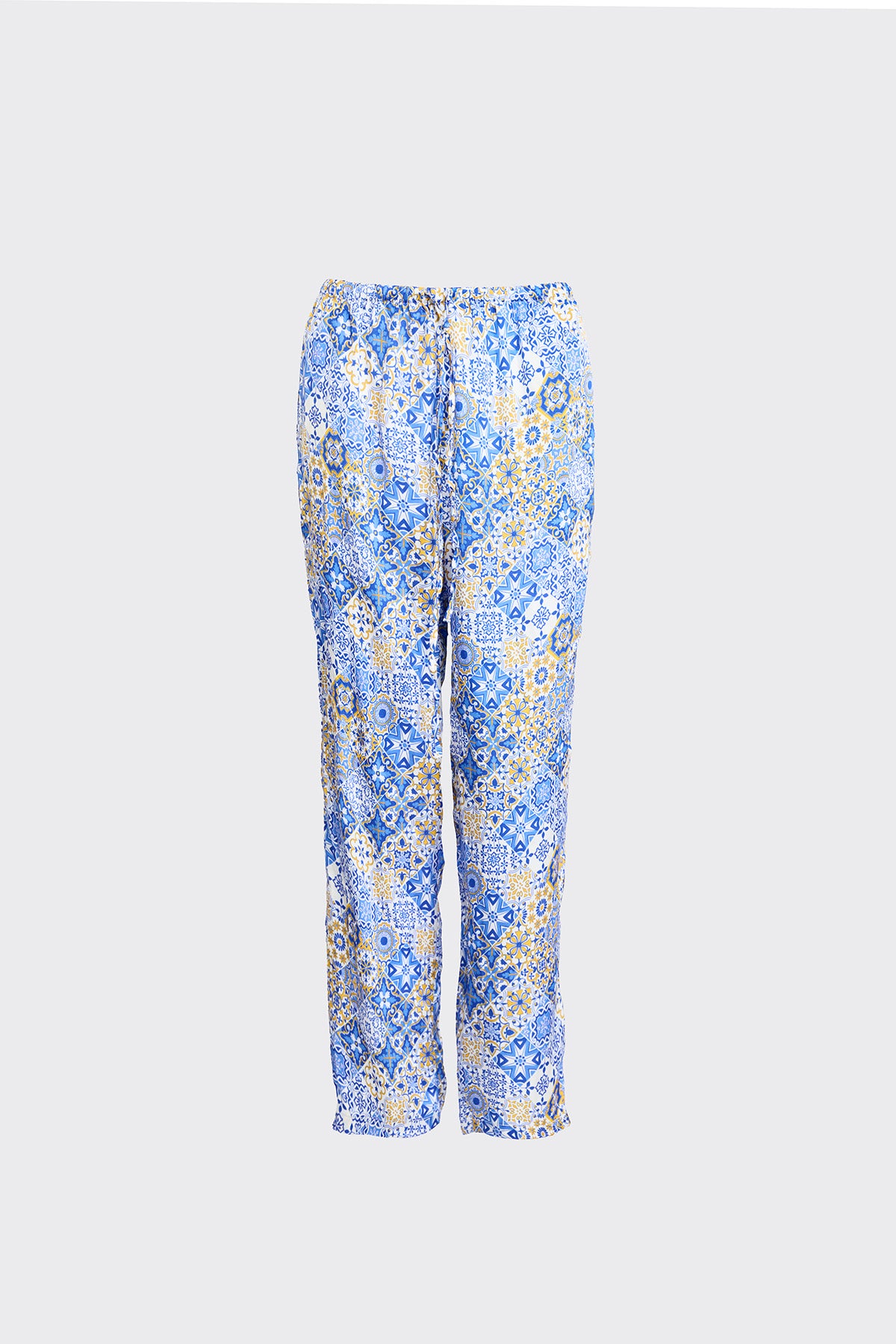 Amalfi Mosaique Silk Trousers (Woman)